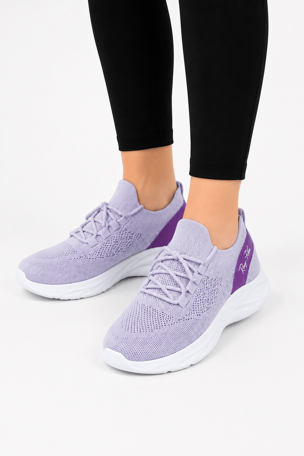 Triko Faylon Taban Unisex Spor Ayakkabı Lila