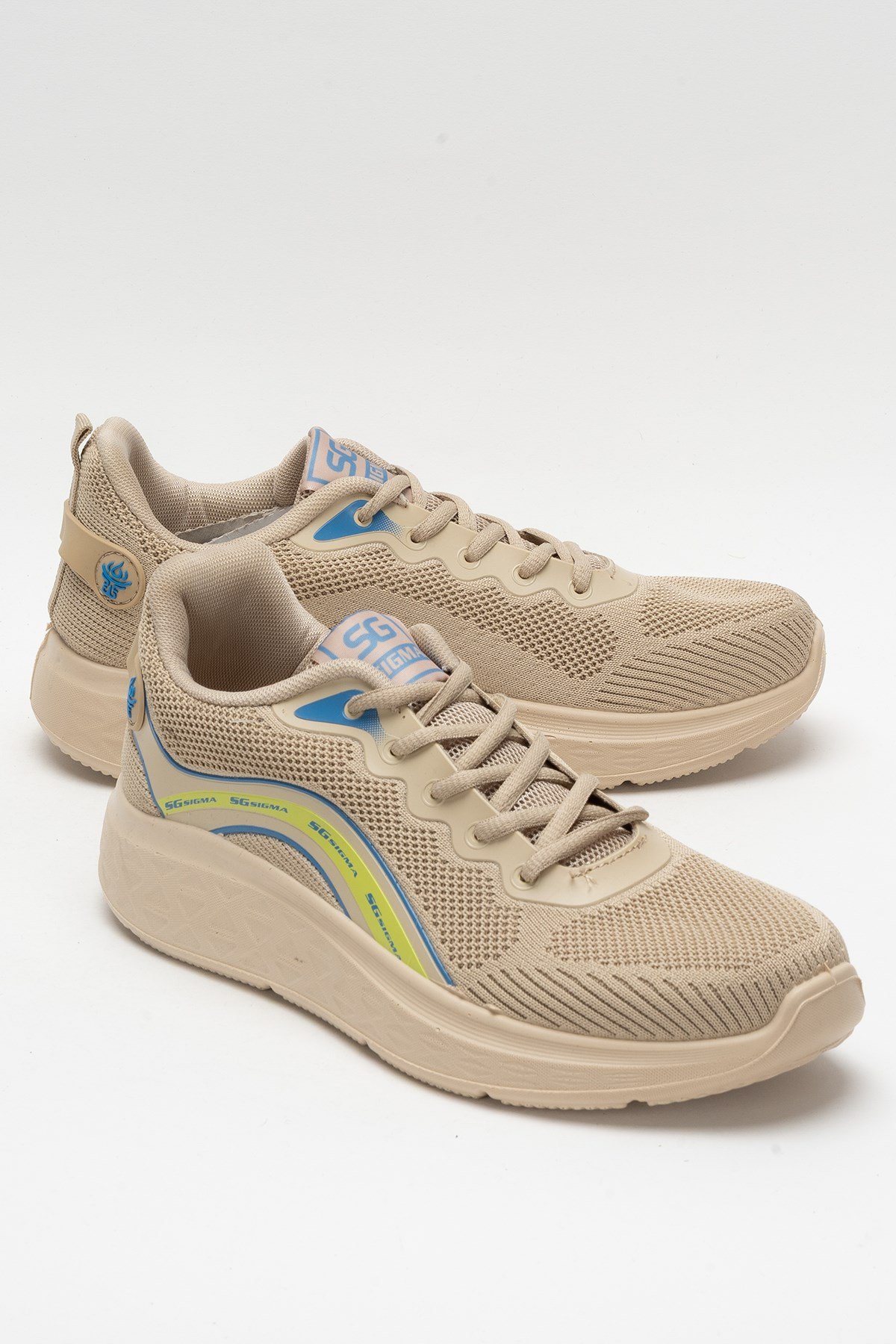 Triko Sneaker Rahat Hava Alabilen Kokusuz Erkek Spor Ayakkabı BEJ