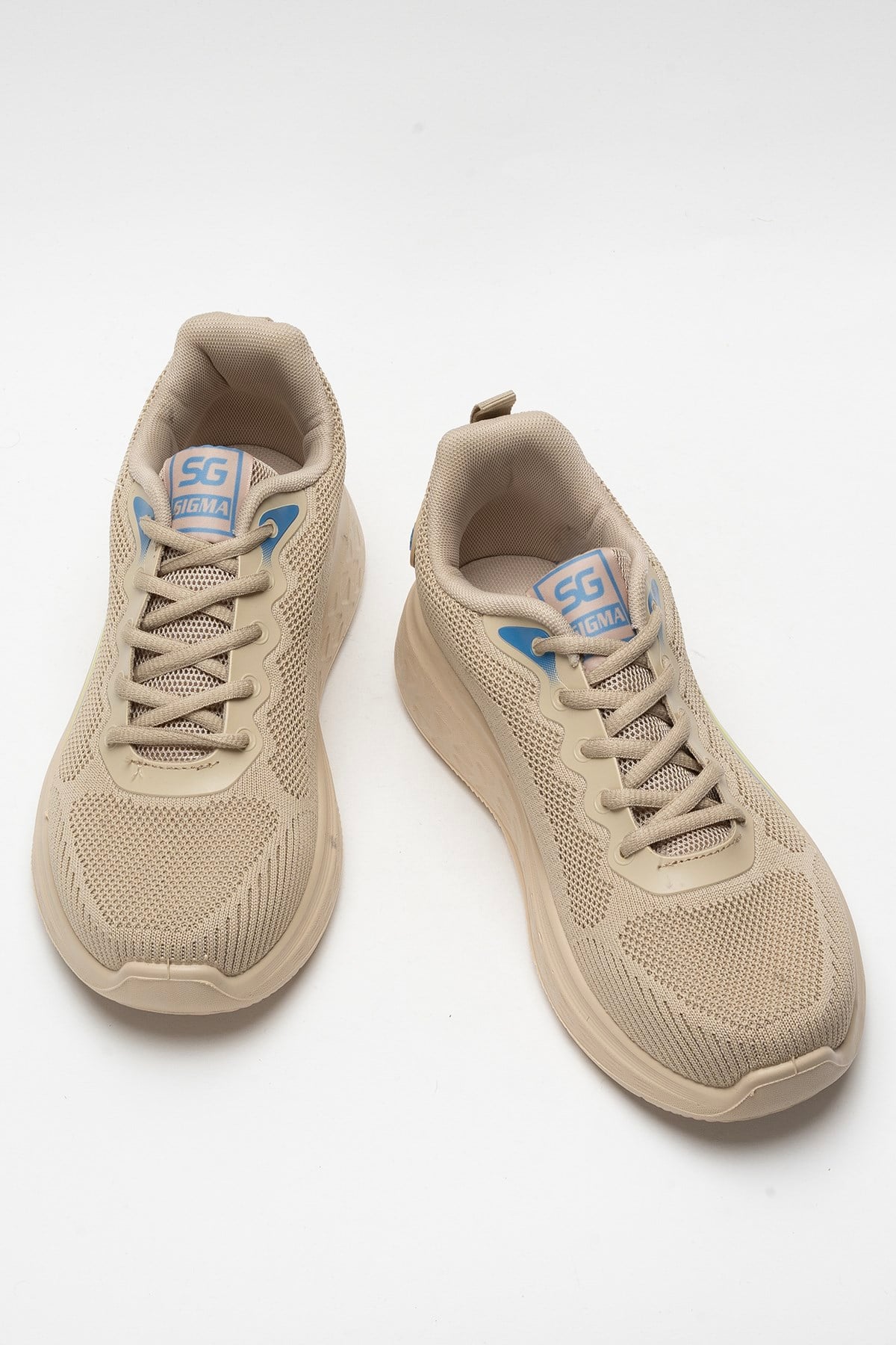 Triko Sneaker Rahat Hava Alabilen Kokusuz Erkek Spor Ayakkabı BEJ