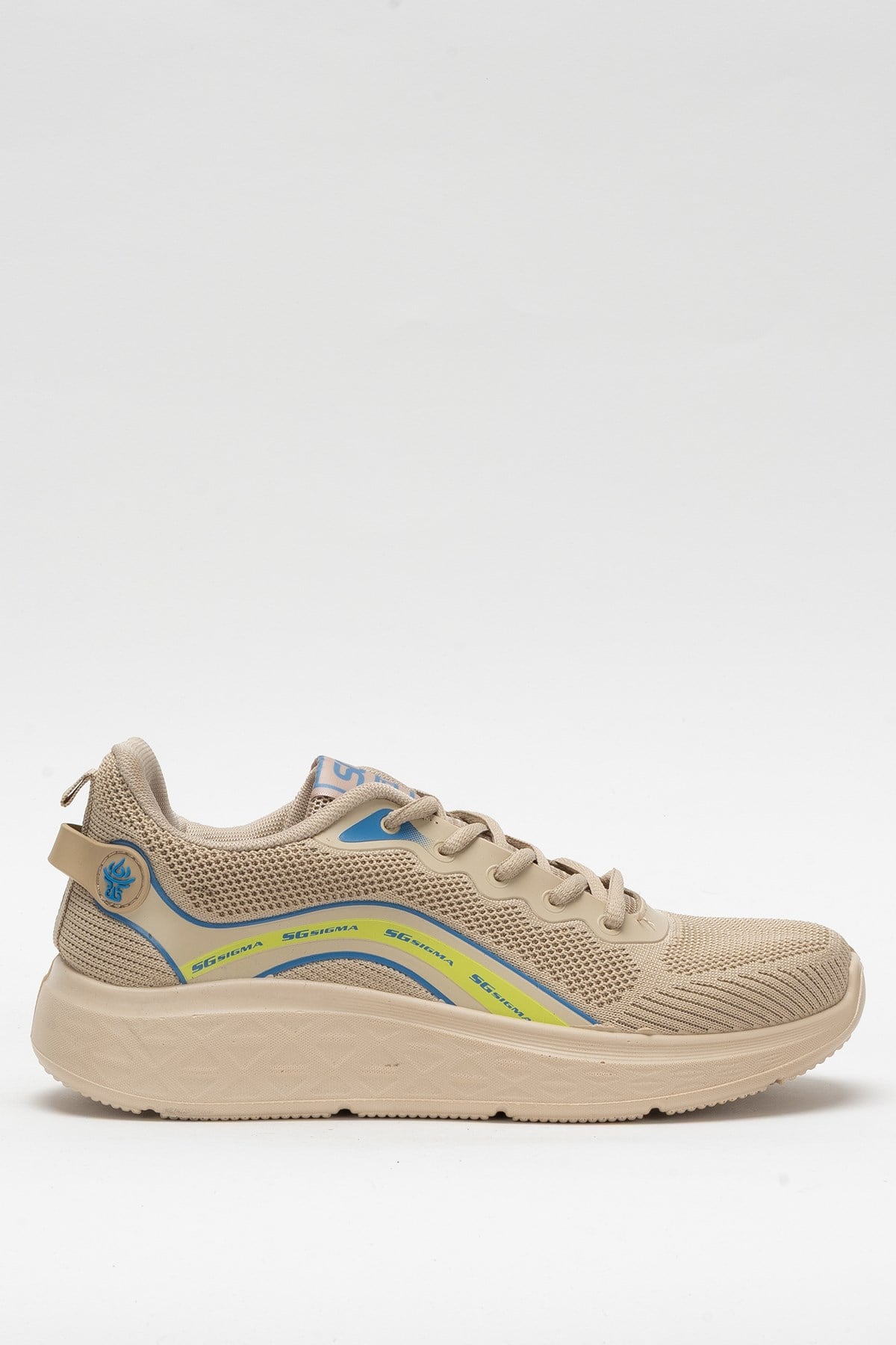 Triko Sneaker Rahat Hava Alabilen Kokusuz Erkek Spor Ayakkabı BEJ
