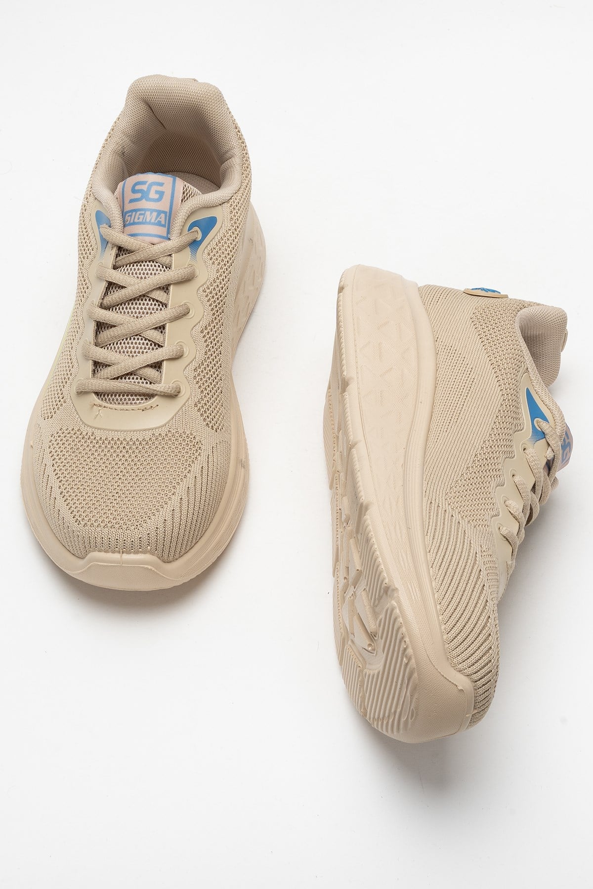 Triko Sneaker Rahat Hava Alabilen Kokusuz Erkek Spor Ayakkabı BEJ