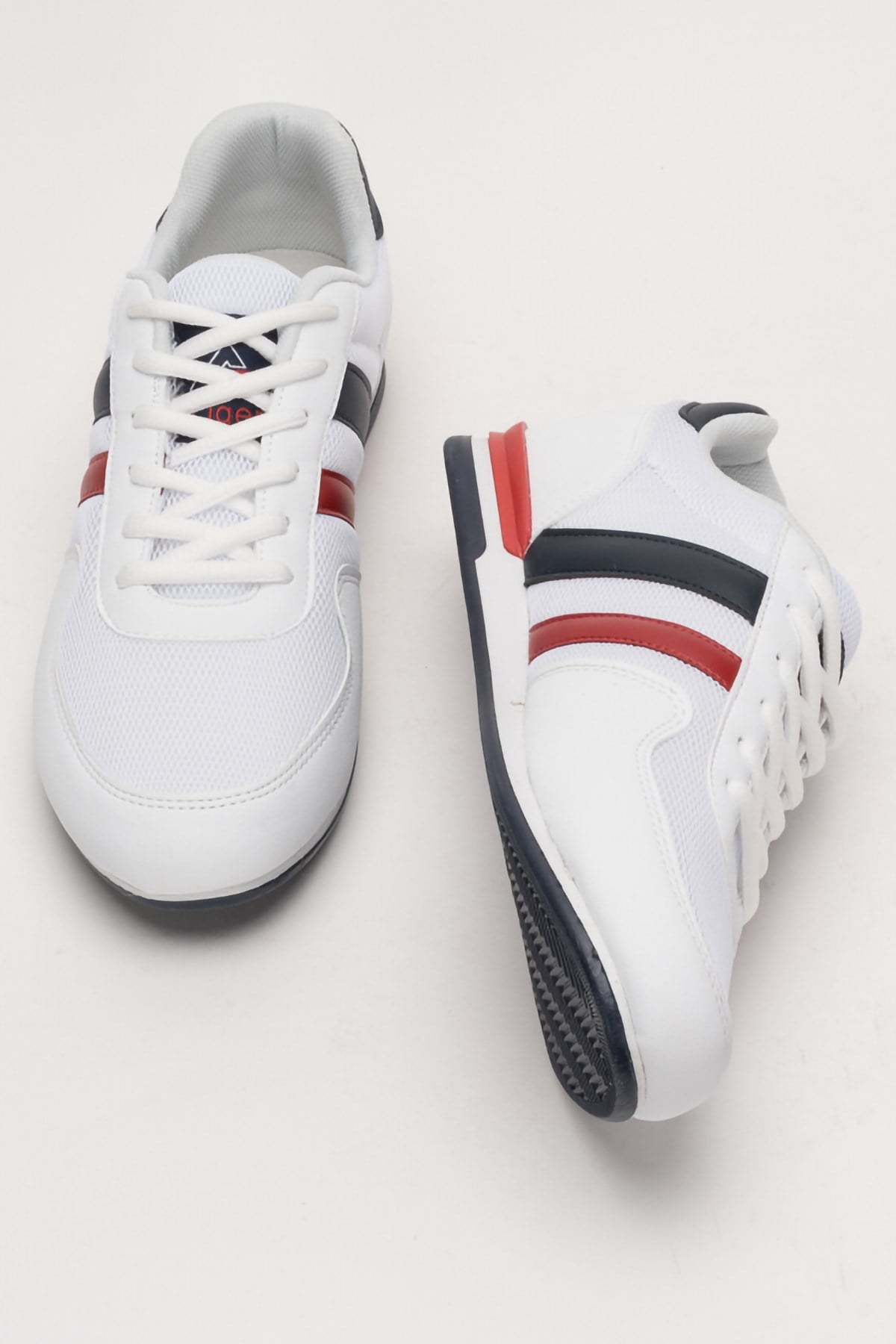 Unisex Airfile İnce Taban Spor Ayakkabı BEYAZ - LACİVERT