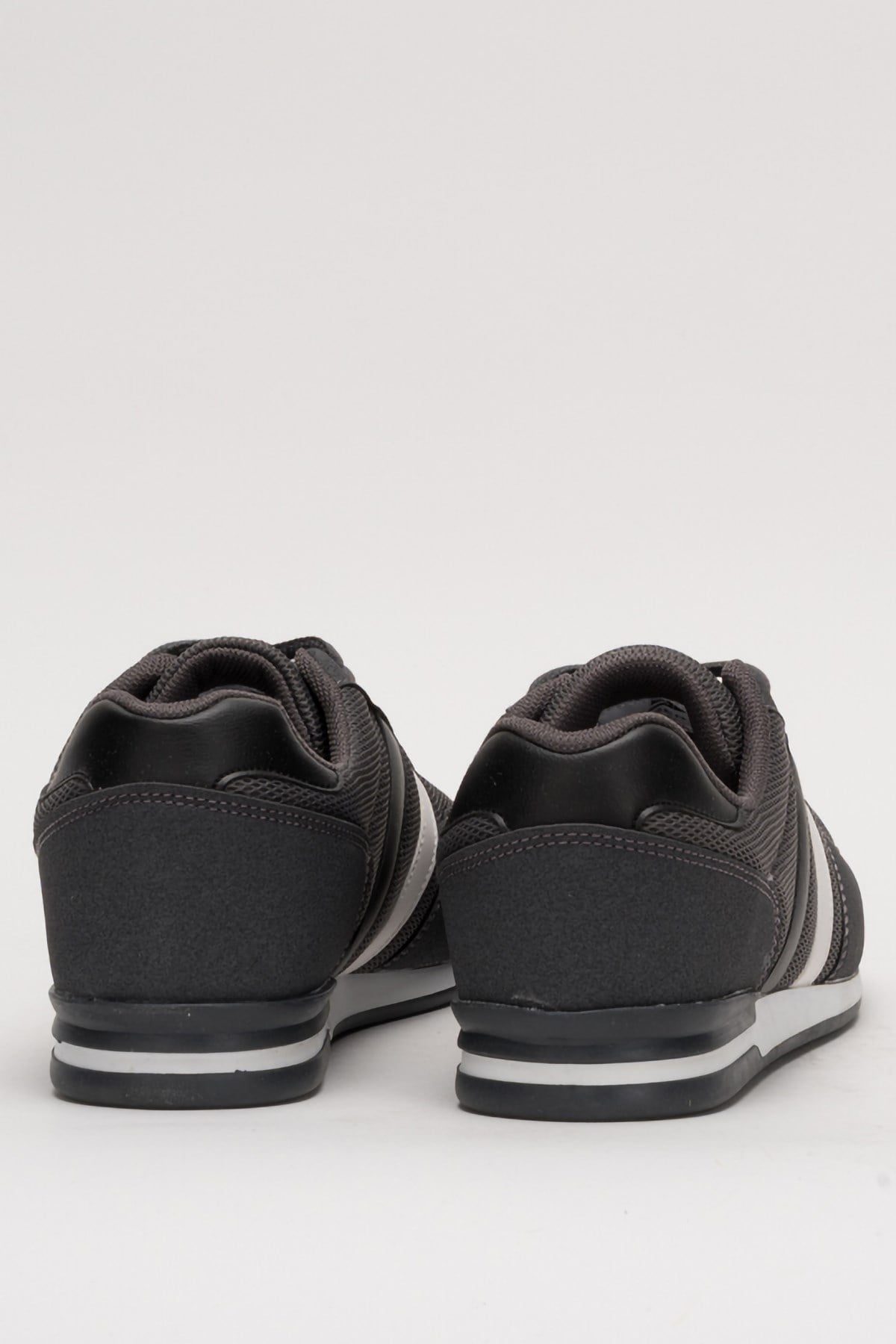 Unisex Airfile İnce Taban Spor Ayakkabı FÜME - SİYAH