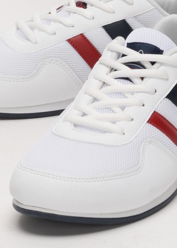 Unisex Airfile İnce Taban Spor Ayakkabı BEYAZ - LACİVERT