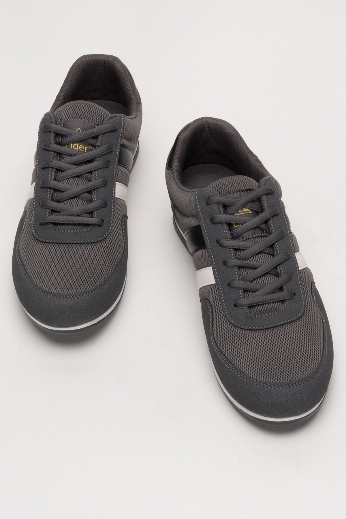 Unisex Airfile İnce Taban Spor Ayakkabı FÜME - SİYAH