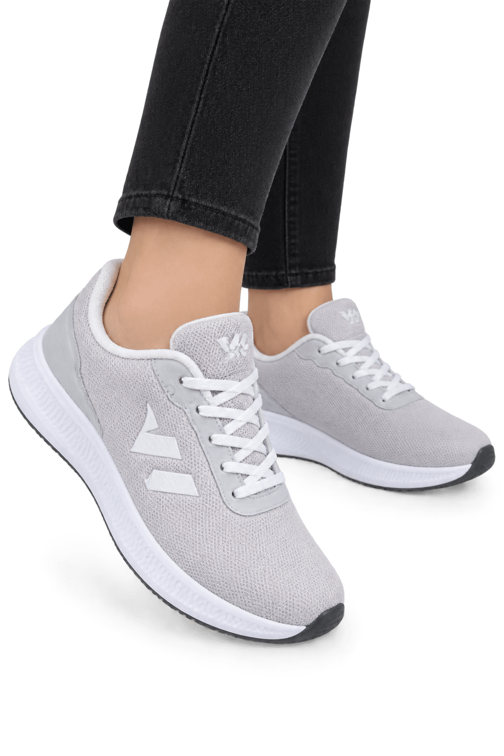 Unisex Airfile Poli Taban Spor Ayakkabı GRI