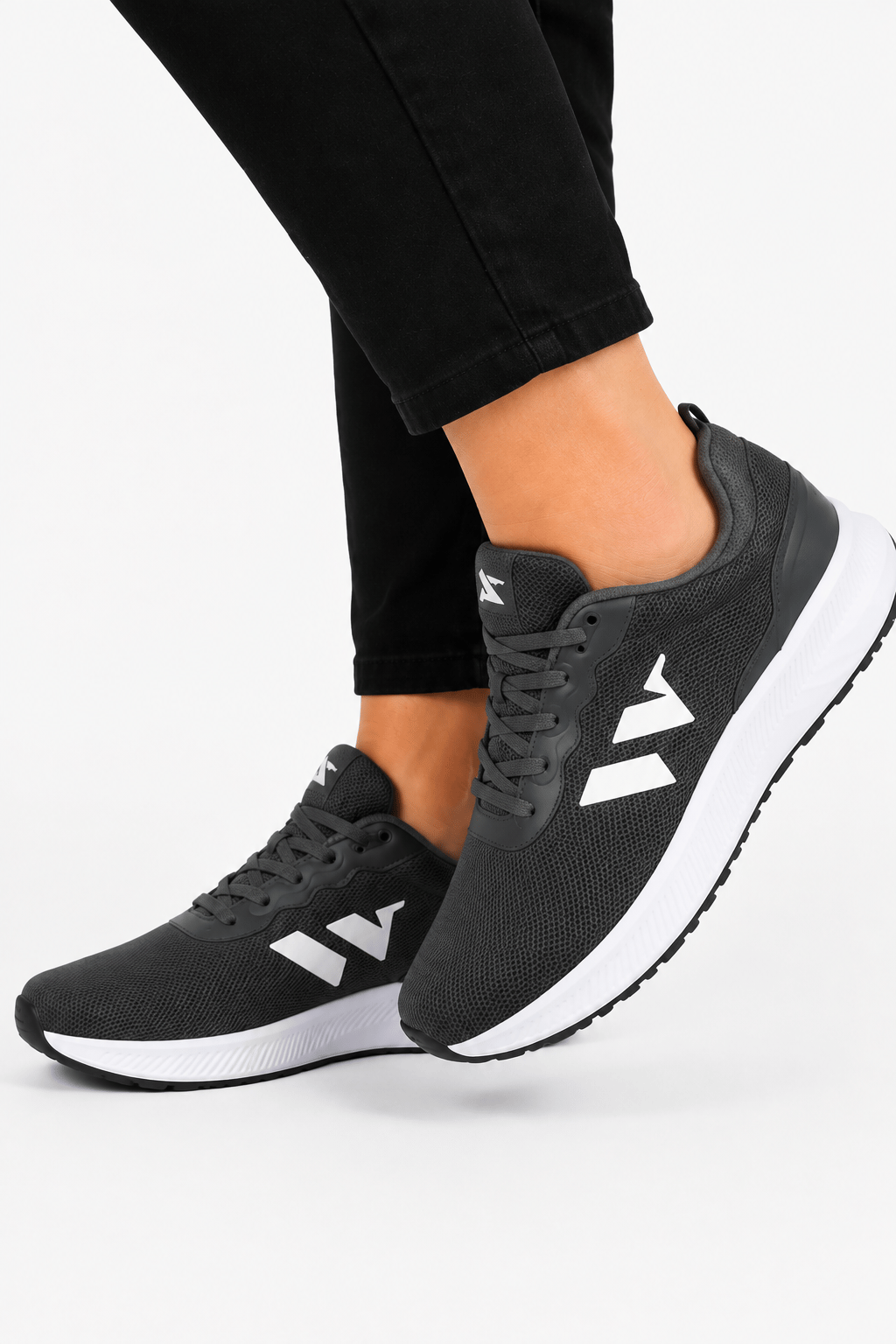 Unisex Airfile Poli Taban Spor Ayakkabı FÜME