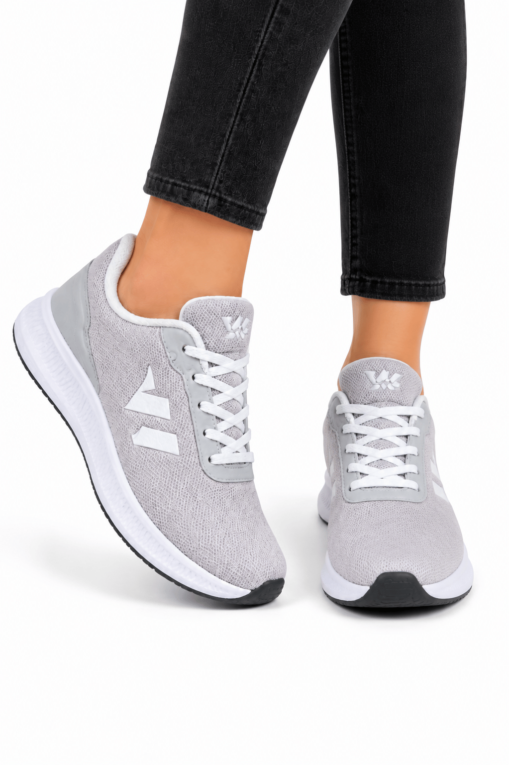 Unisex Airfile Poli Taban Spor Ayakkabı GRI
