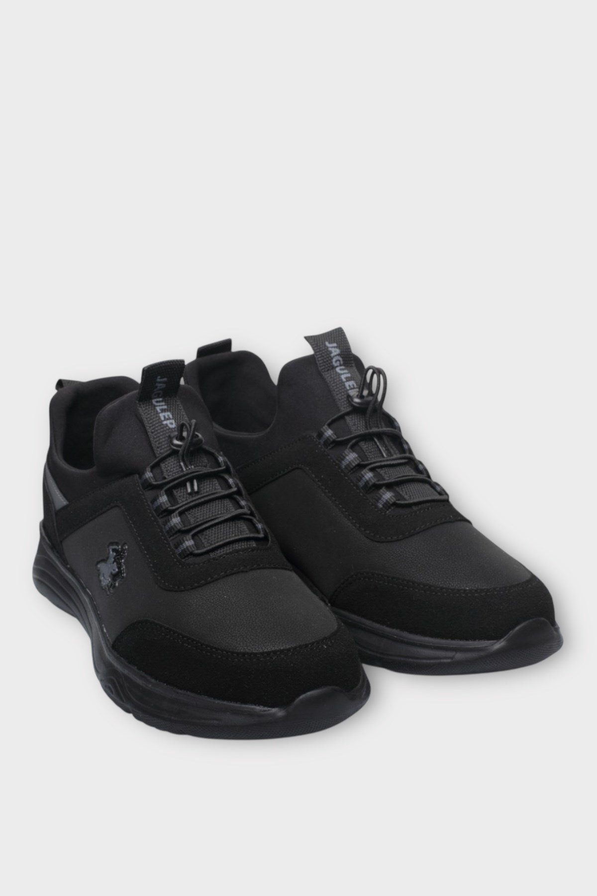 Unisex Cilt Rahat Snekaer Spor Ayakkabı SİYAH