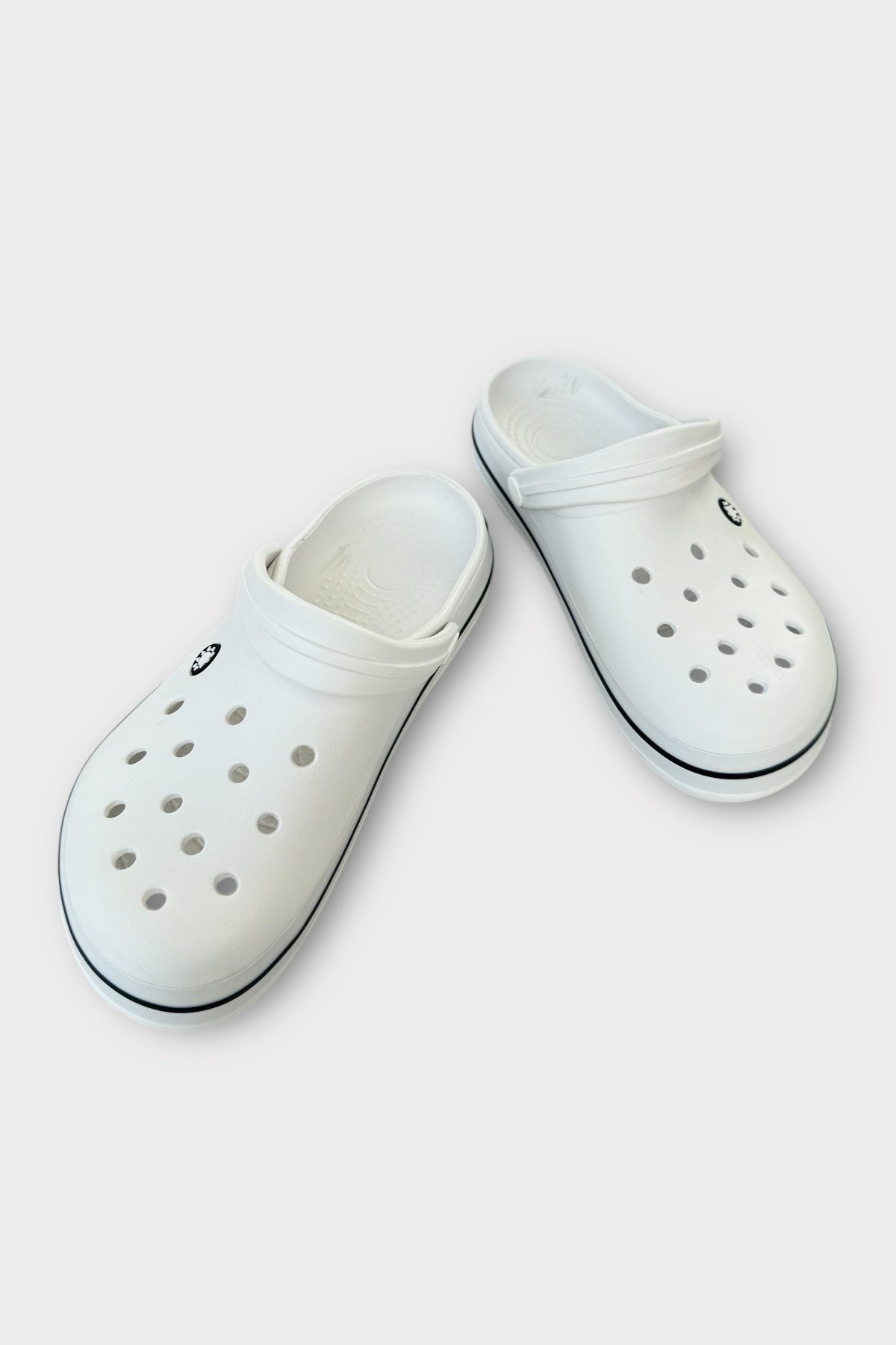 Unisex Comfort Hafif Medikal Hemşire Sabo Terlik BEYAZ