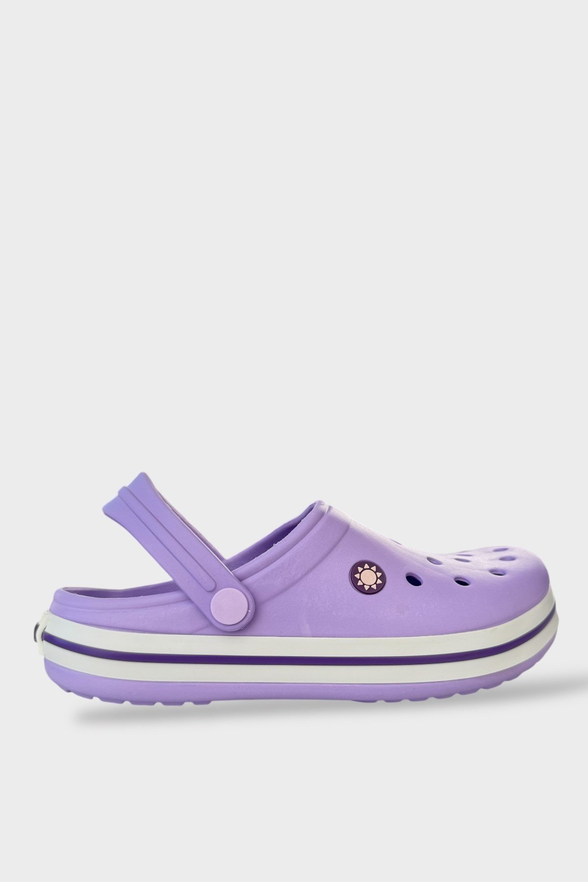 Unisex Comfort Hafif Medikal Hemşire Sabo Terlik Lila