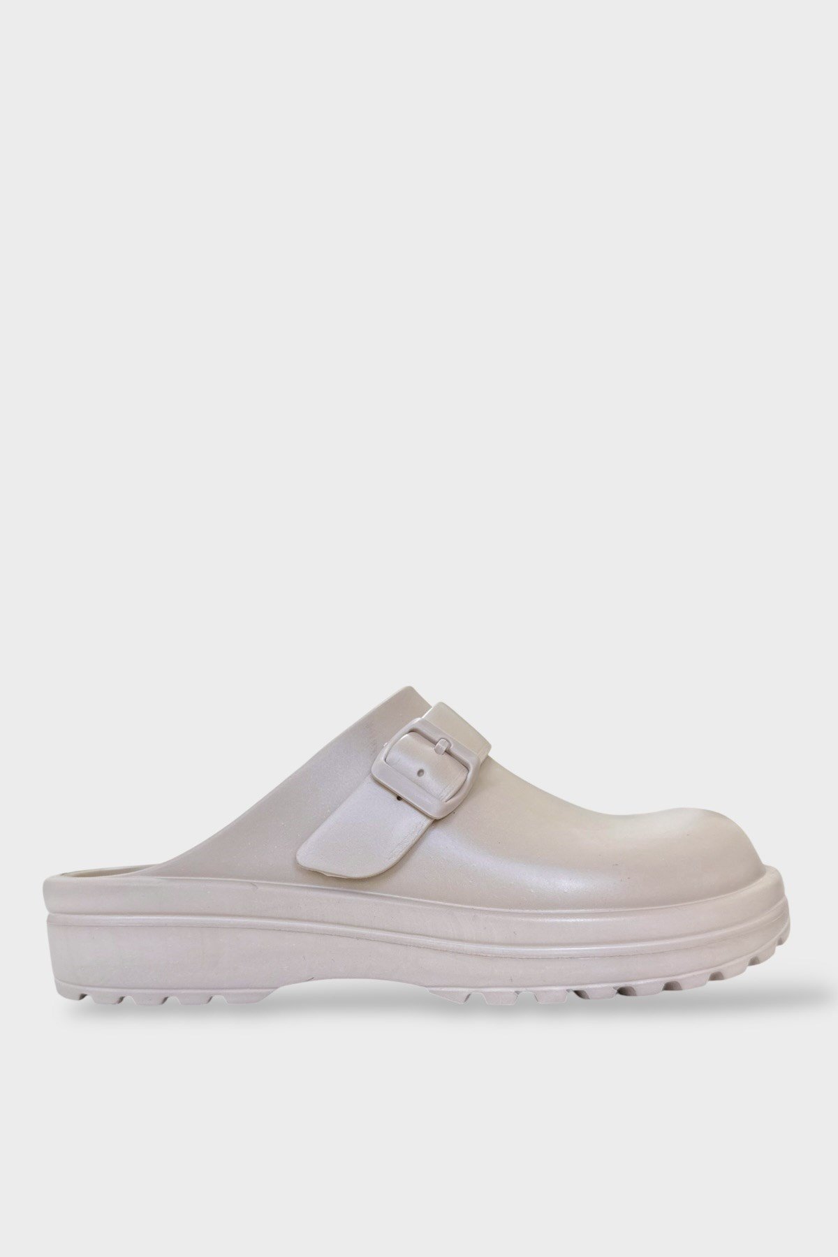 Unisex Comfort Kalın Taban Medikal Hemşire Doktor Sabo Terlik BEJ