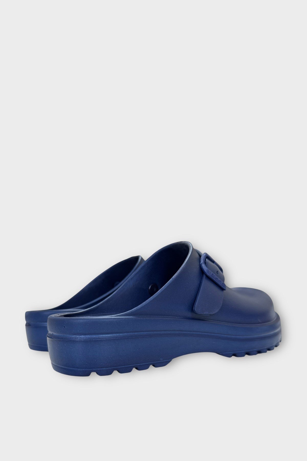 Unisex Comfort Kalın Taban Medikal Hemşire Doktor Sabo Terlik LACİVERT