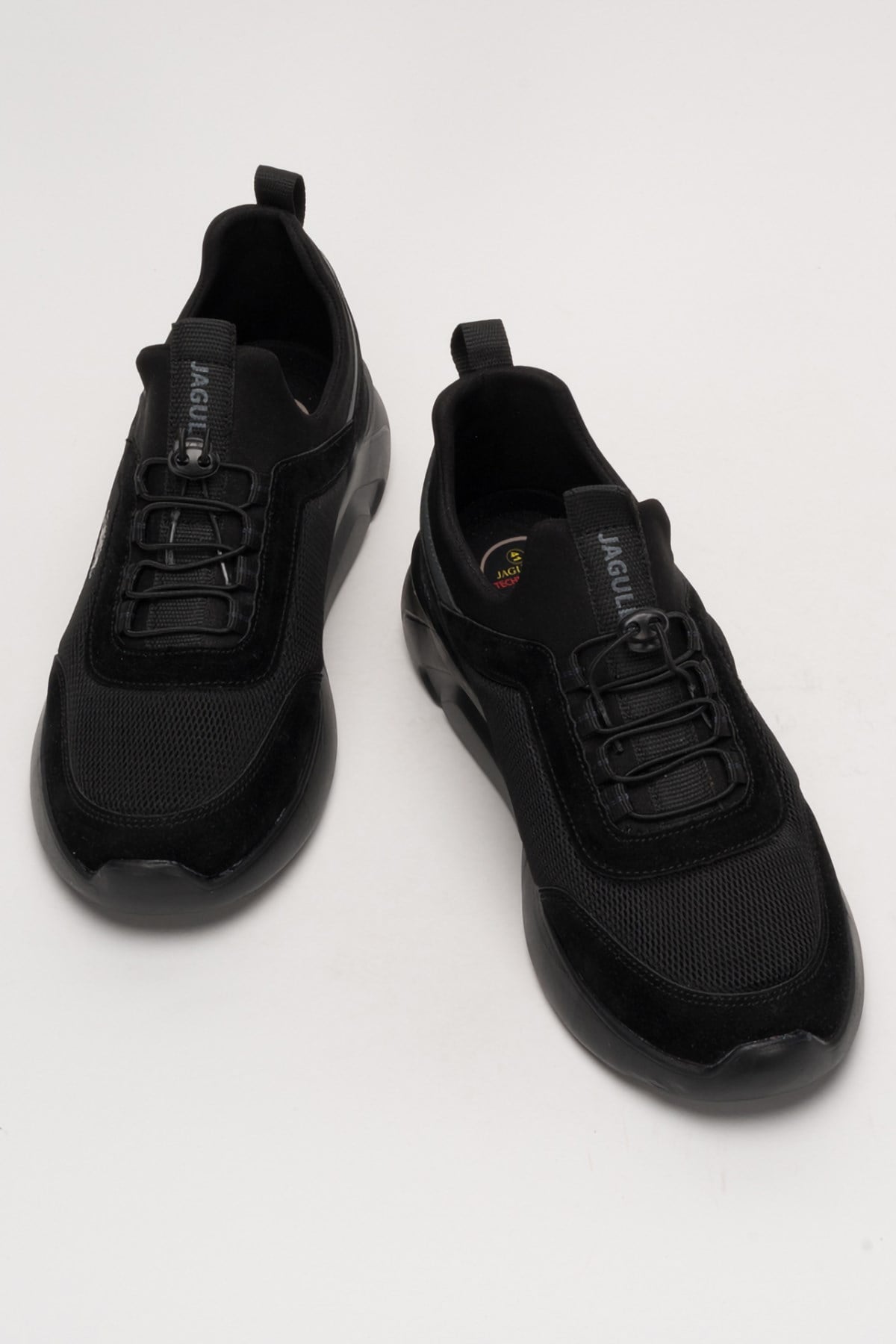 Unisex Faylon Taban Airfile Spor Ayakkabı SİYAH