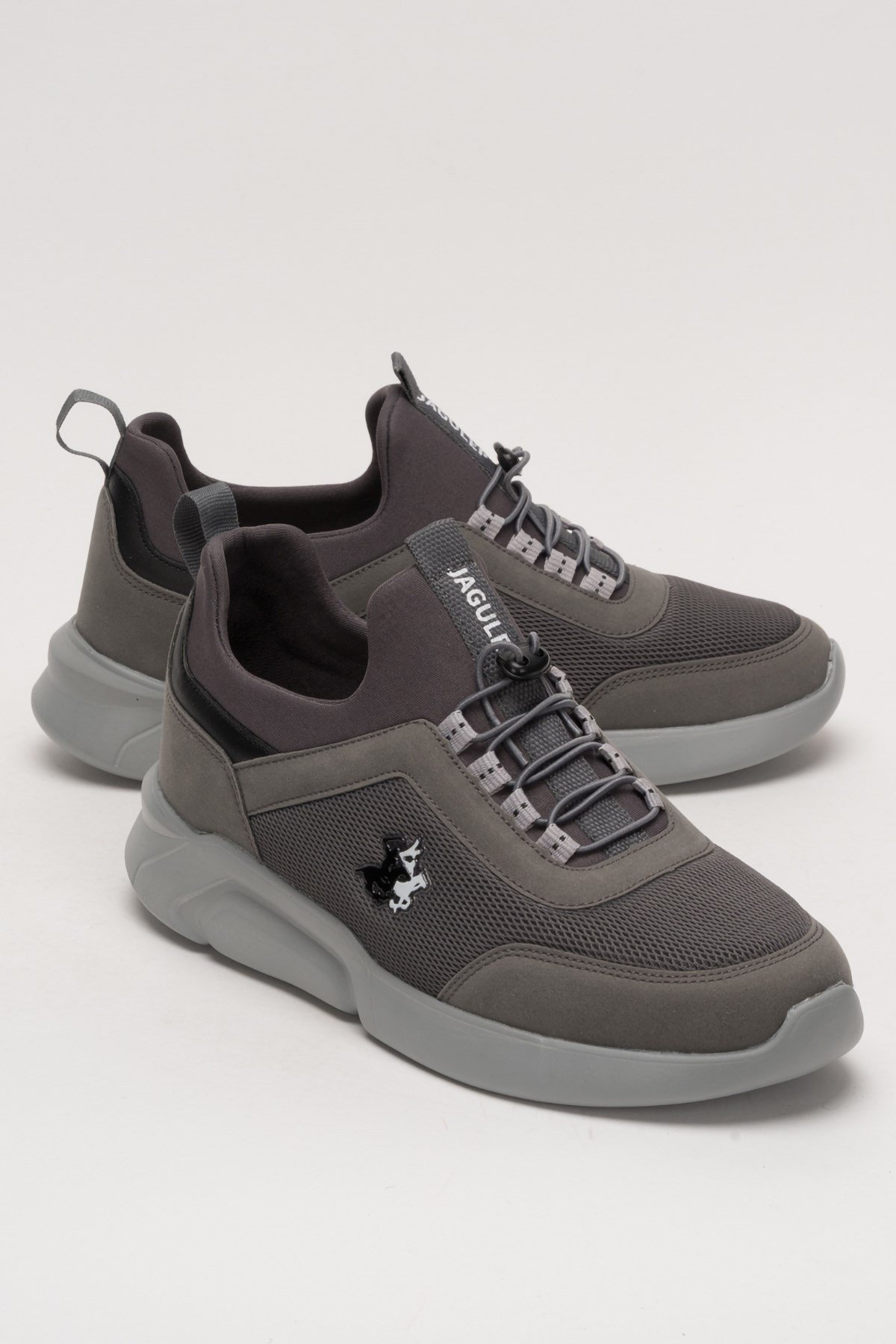 Unisex Faylon Taban Airfile Spor Ayakkabı FÜME