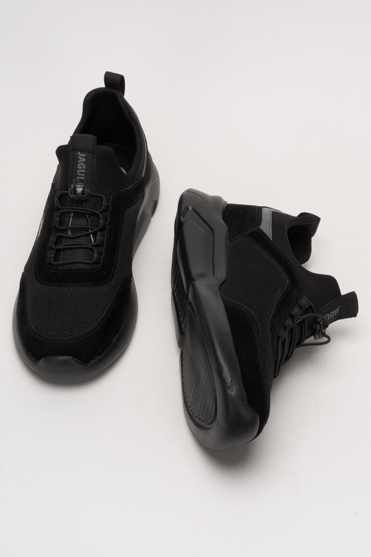 Unisex Faylon Taban Airfile Spor Ayakkabı SİYAH