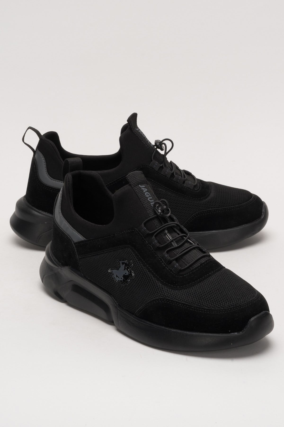 Unisex Faylon Taban Airfile Spor Ayakkabı SİYAH