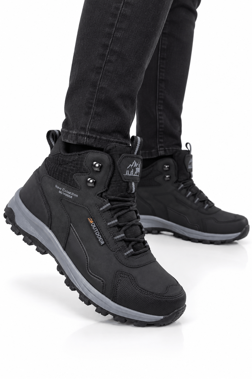 Unisex kaydırmaz taban  Trekking & Outdoor Bot SİYAH