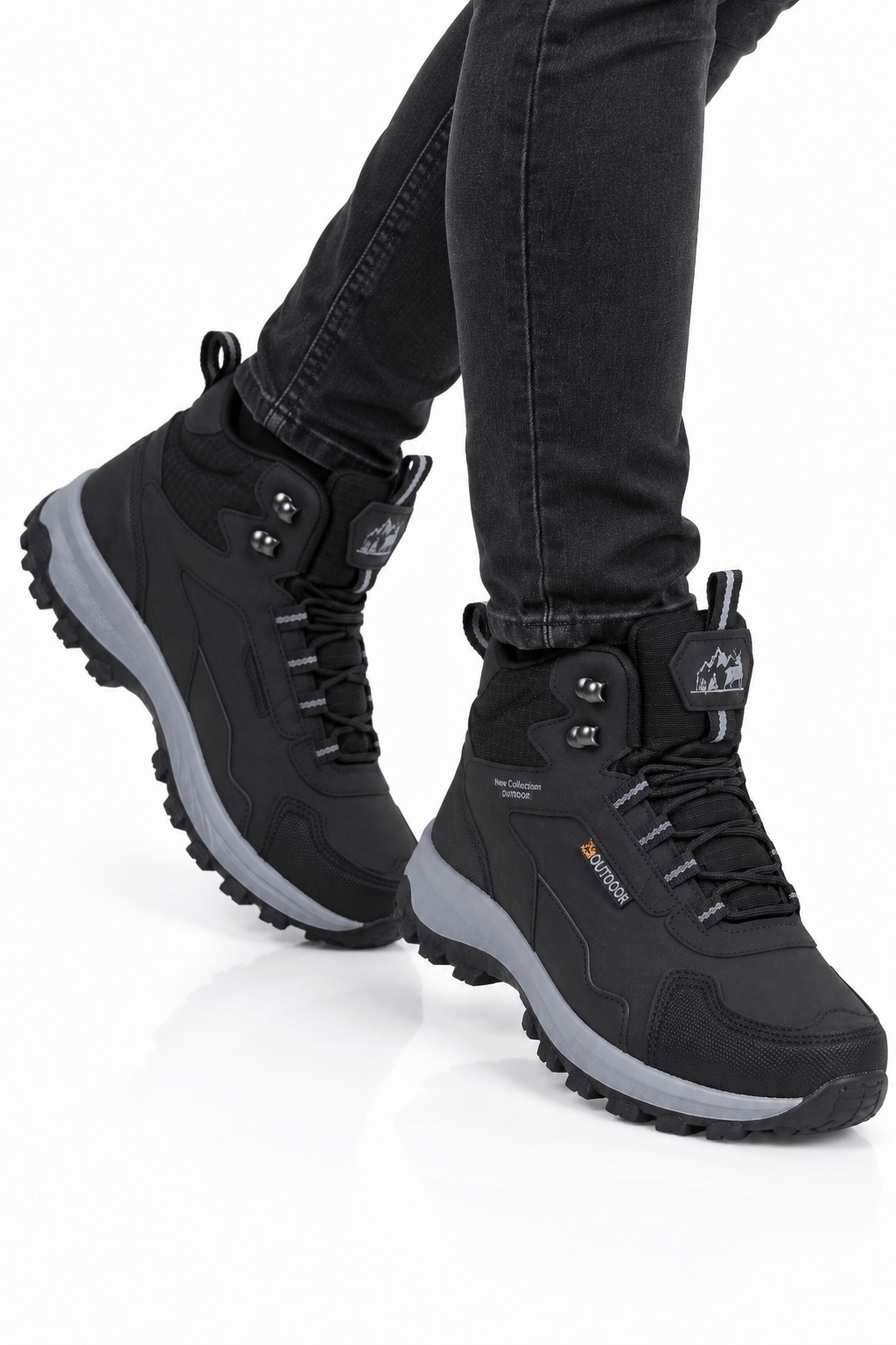 Unisex kaydırmaz taban  Trekking & Outdoor Bot SİYAH