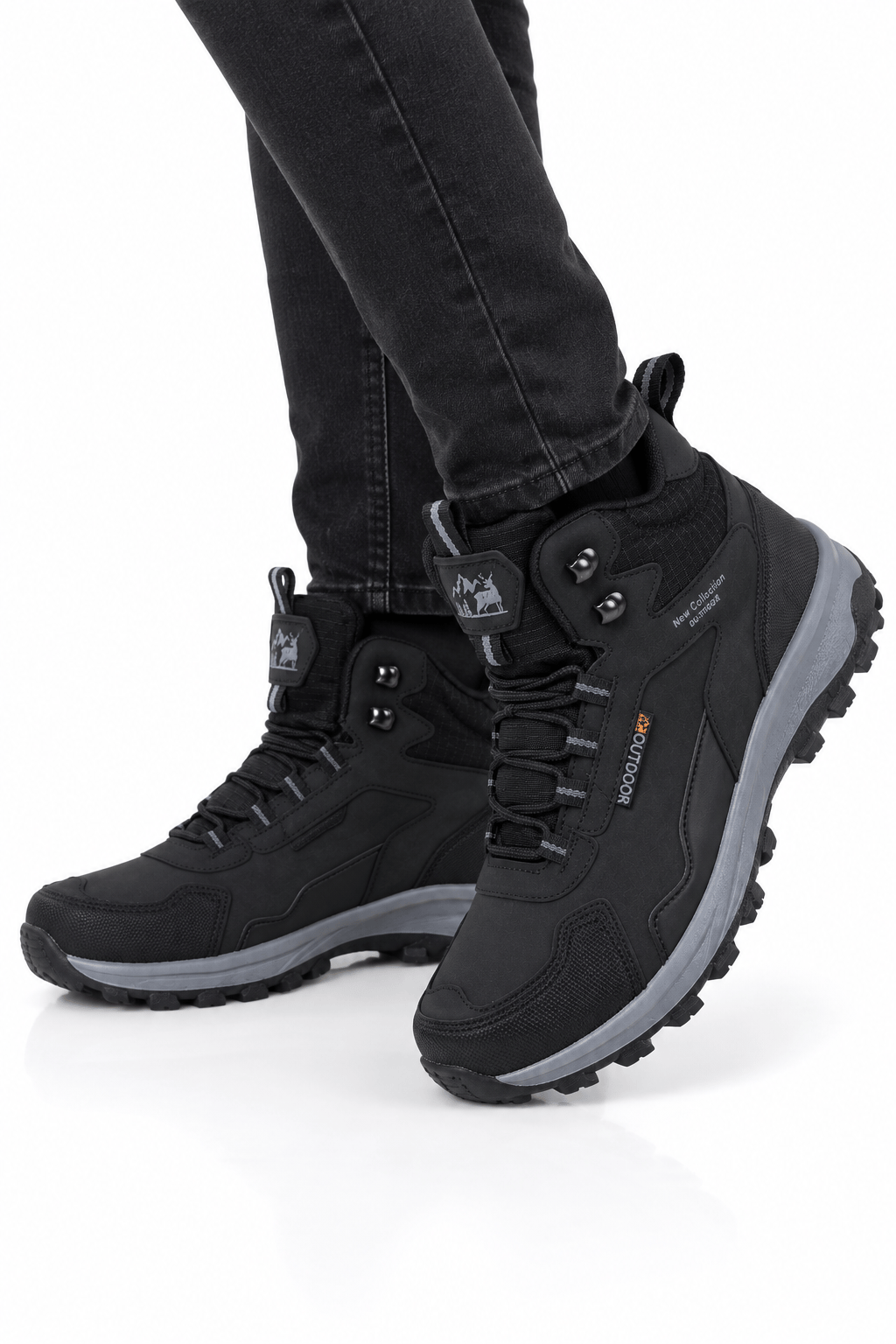 Unisex kaydırmaz taban  Trekking & Outdoor Bot SİYAH