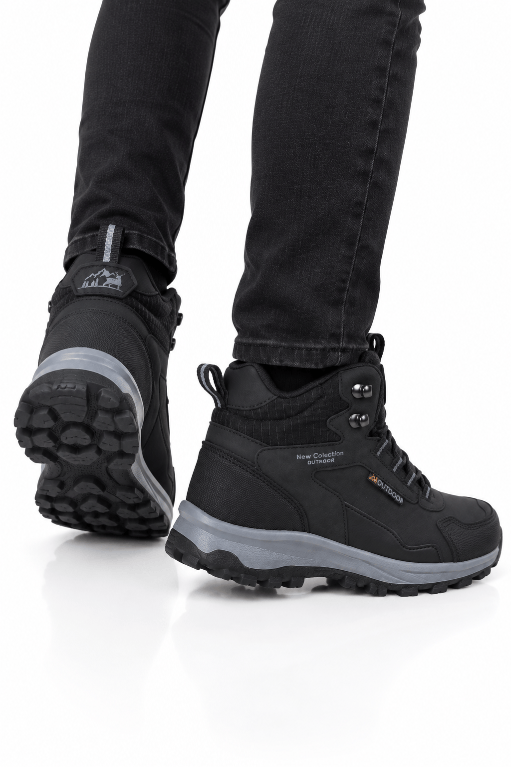 Unisex kaydırmaz taban  Trekking & Outdoor Bot SİYAH