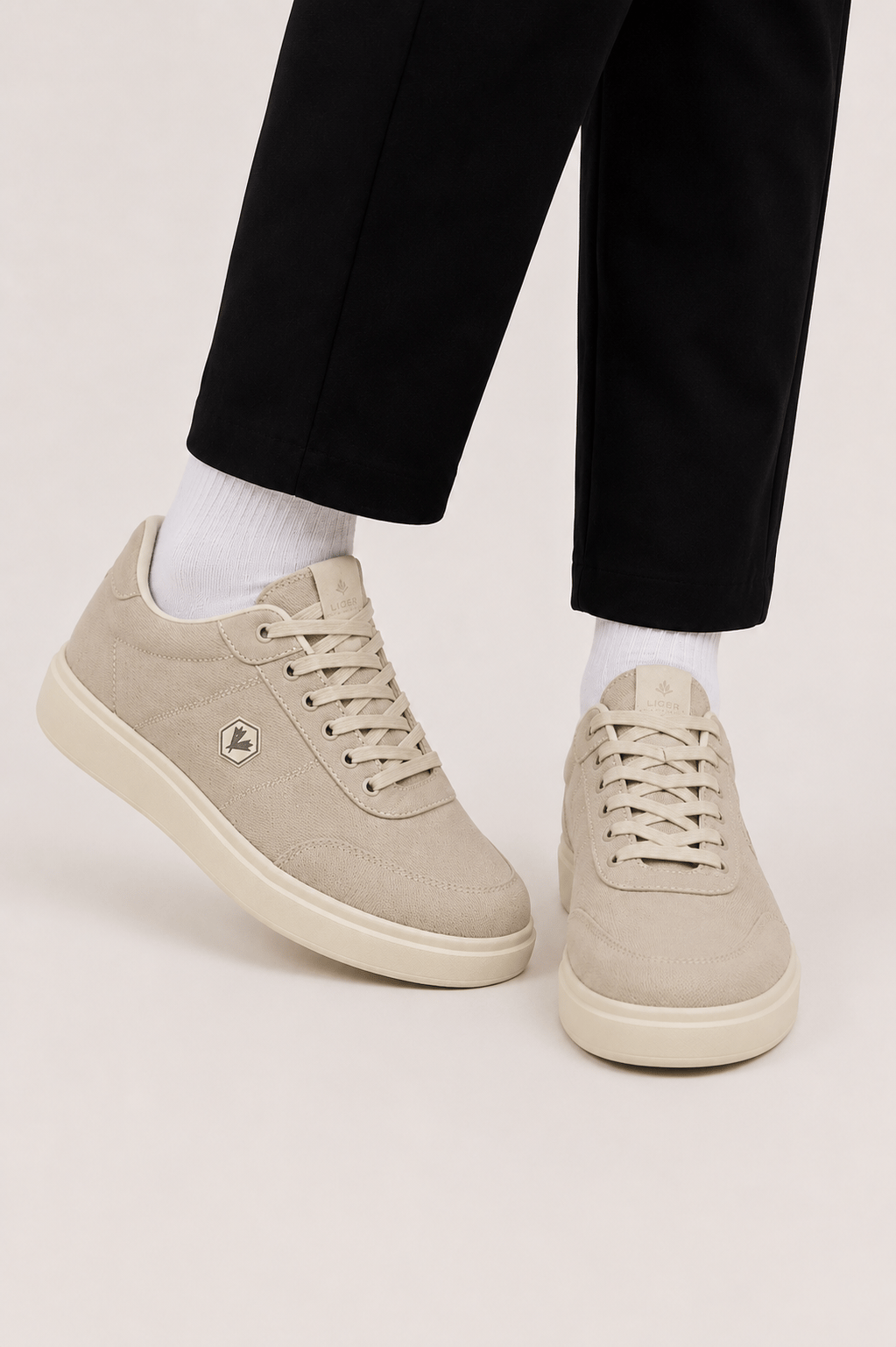 Unisex Keten Sneaker Ayakkabı BEJ