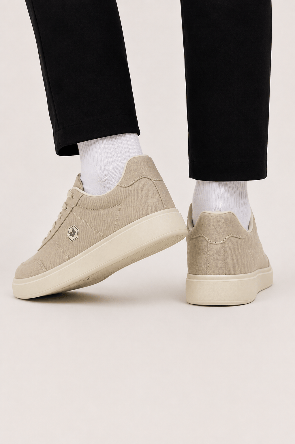 Unisex Keten Sneaker Ayakkabı BEJ
