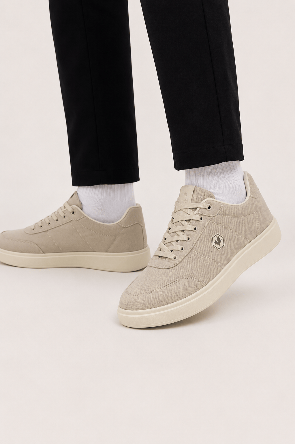 Unisex Keten Sneaker Ayakkabı BEJ