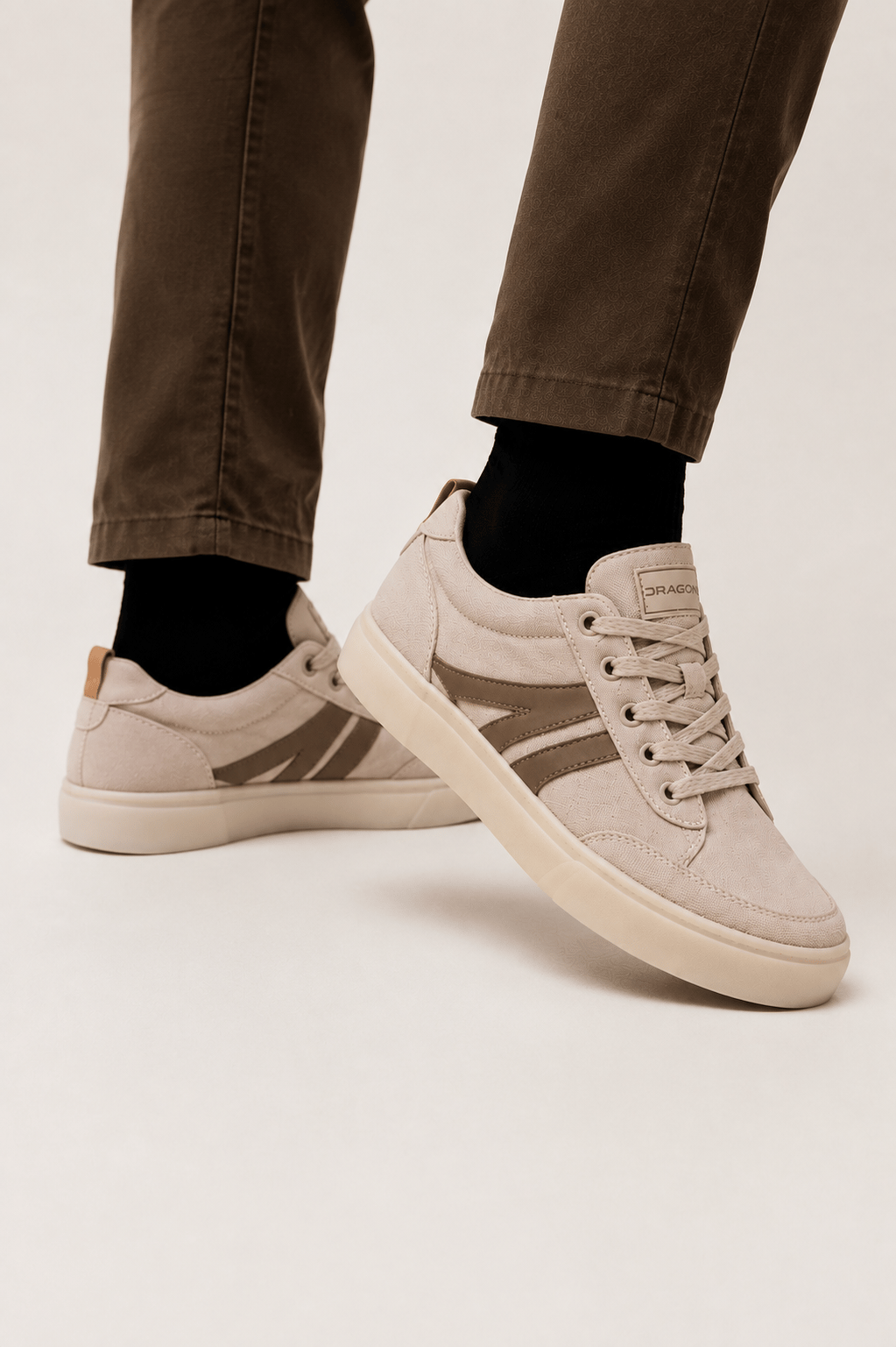 Unisex Keten Sneaker Ayakkabı BEJ