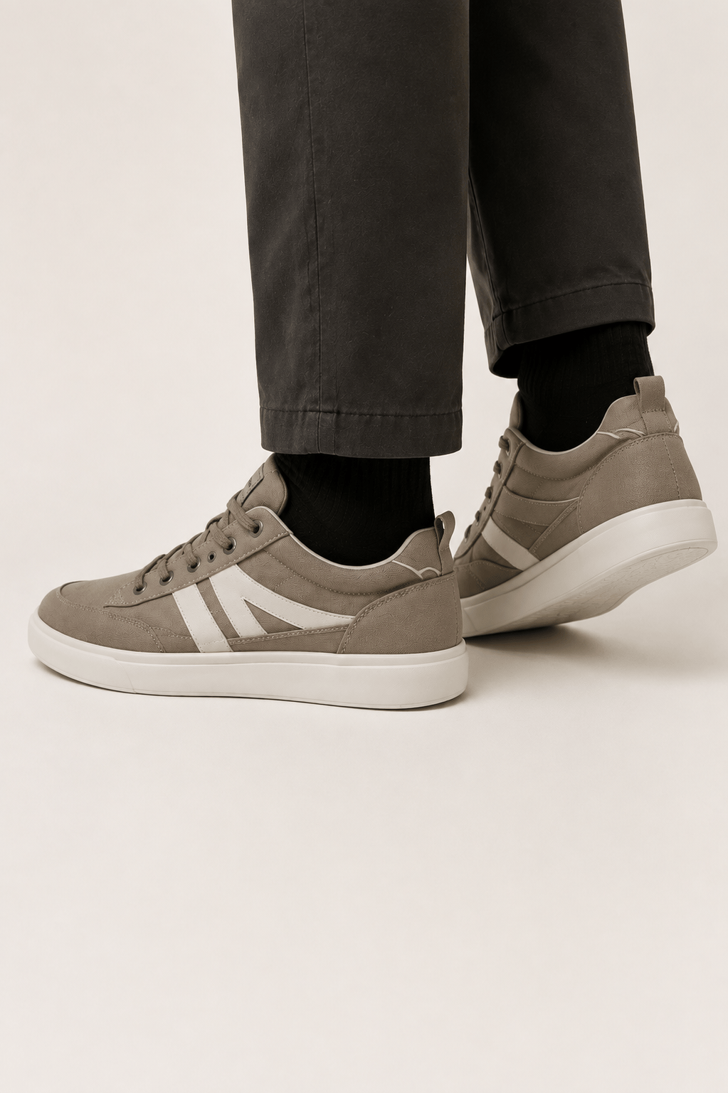 Unisex Keten Sneaker Ayakkabı HAKİ
