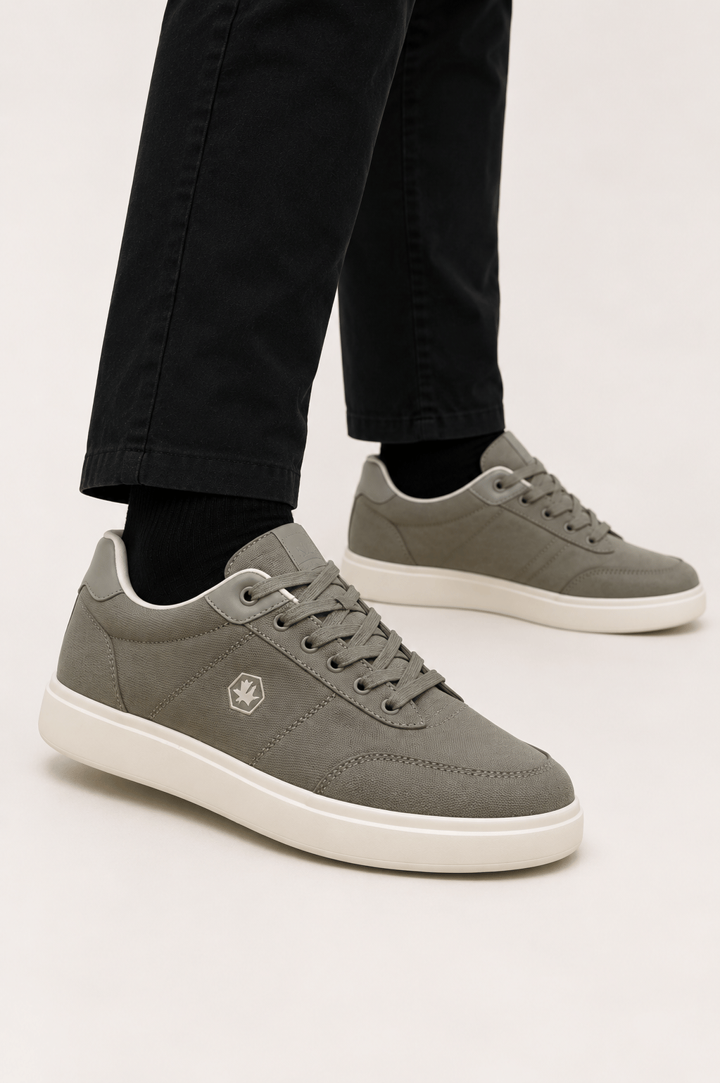 Unisex Keten Sneaker Ayakkabı HAKİ