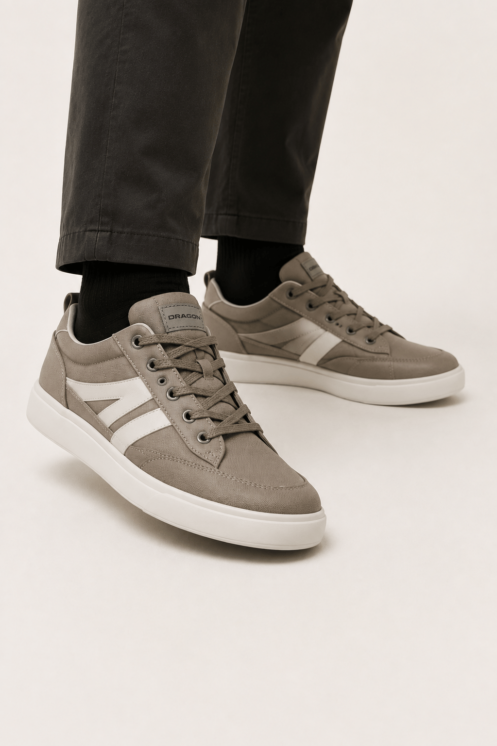 Unisex Keten Sneaker Ayakkabı HAKİ