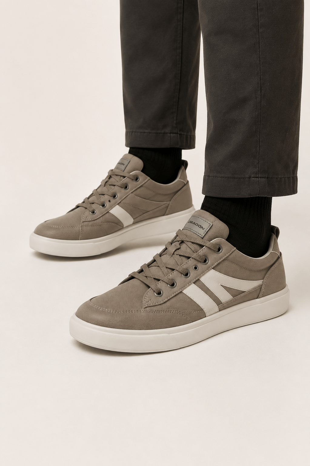 Unisex Keten Sneaker Ayakkabı HAKİ