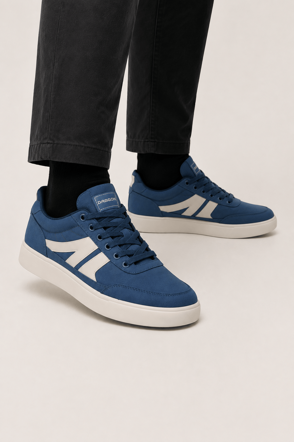 Unisex Keten Sneaker Ayakkabı MAVİ