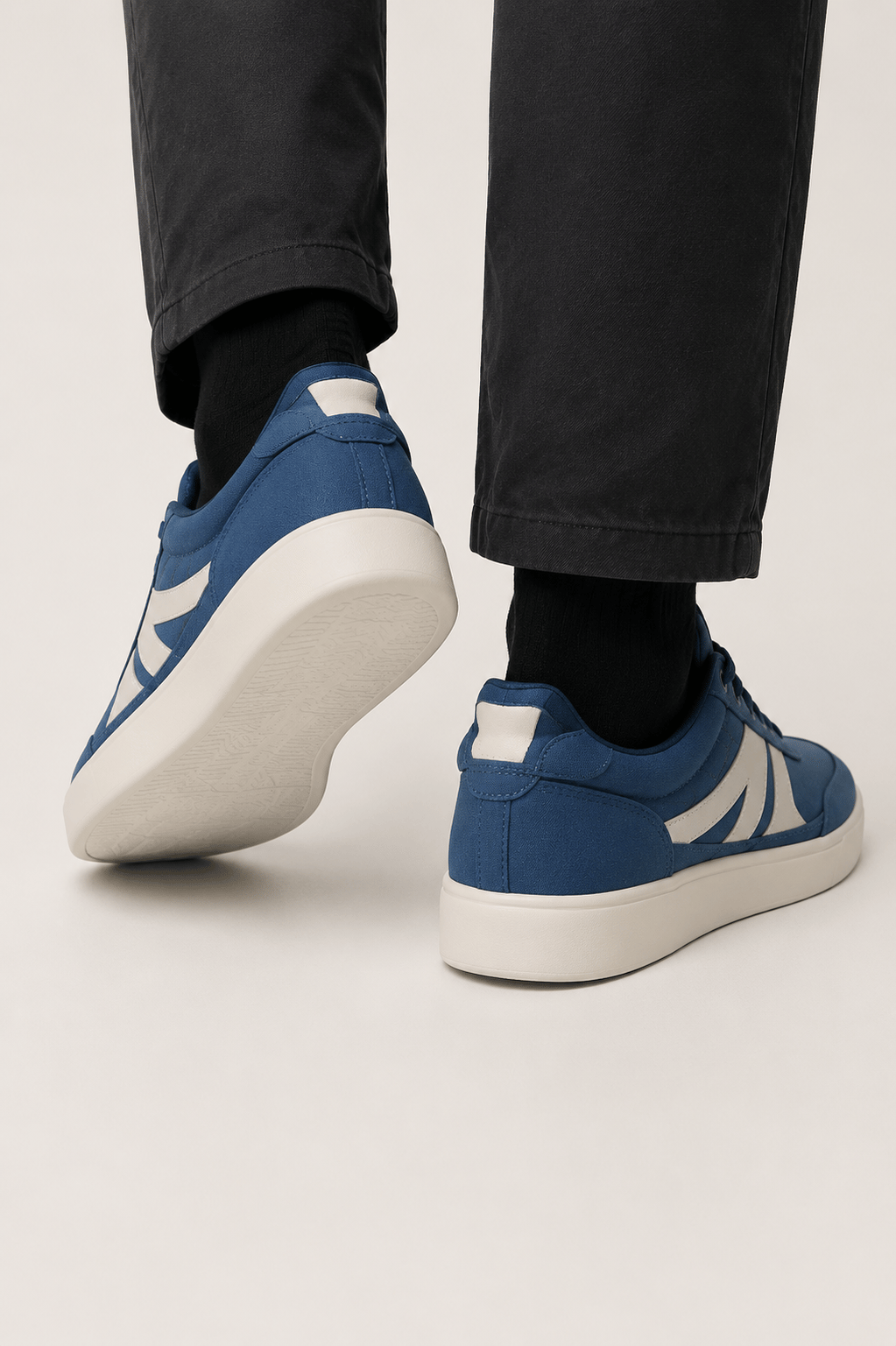 Unisex Keten Sneaker Ayakkabı MAVİ