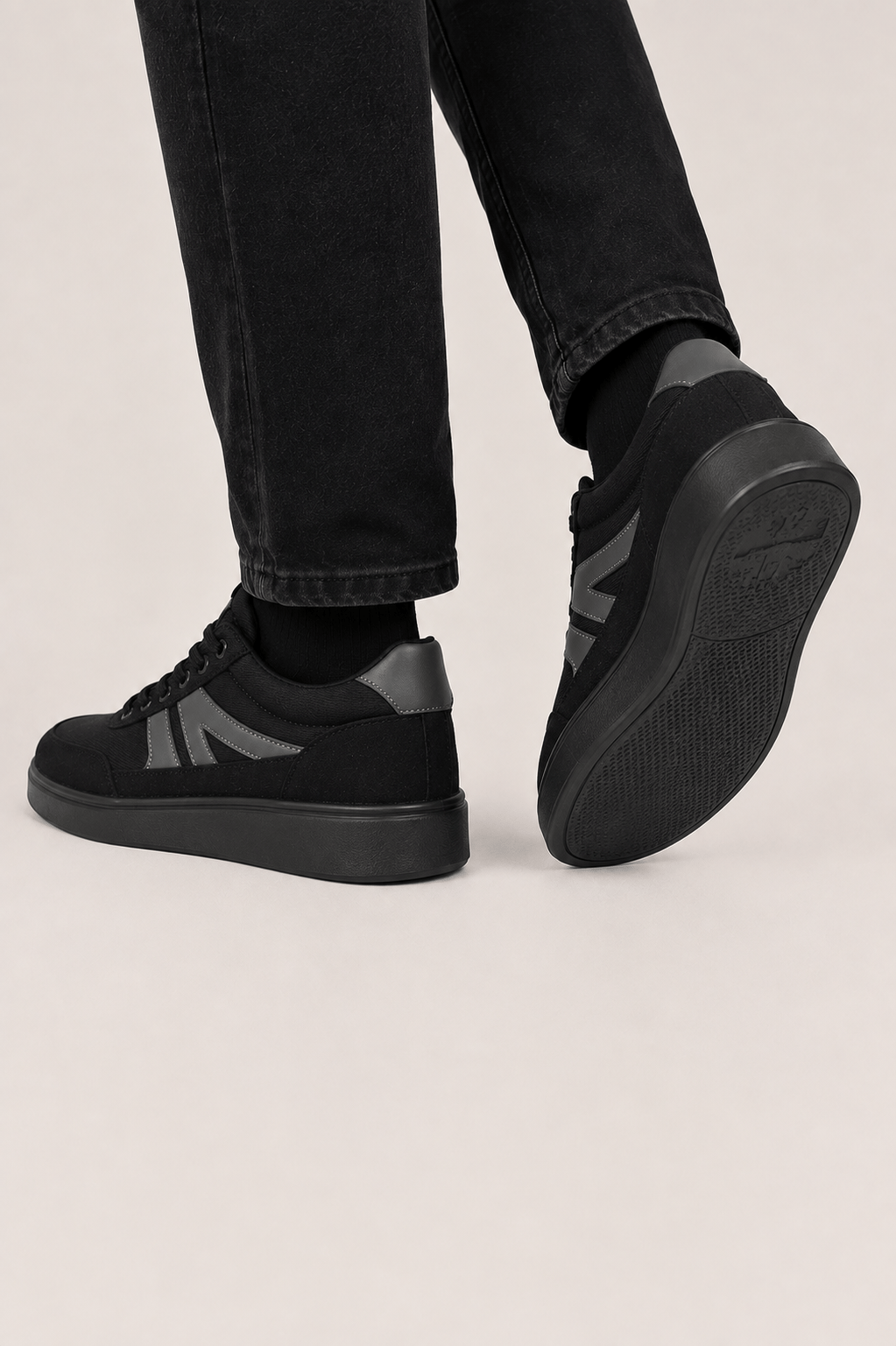Unisex Keten Sneaker Ayakkabı SİYAH
