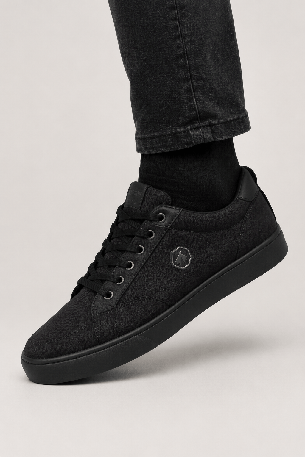 Unisex Keten Sneaker Ayakkabı SİYAH