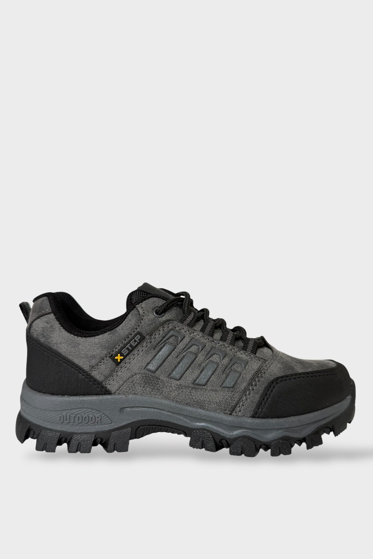 Unisex Kısa Trekking Outdoor Bot Ayakkabı FÜME