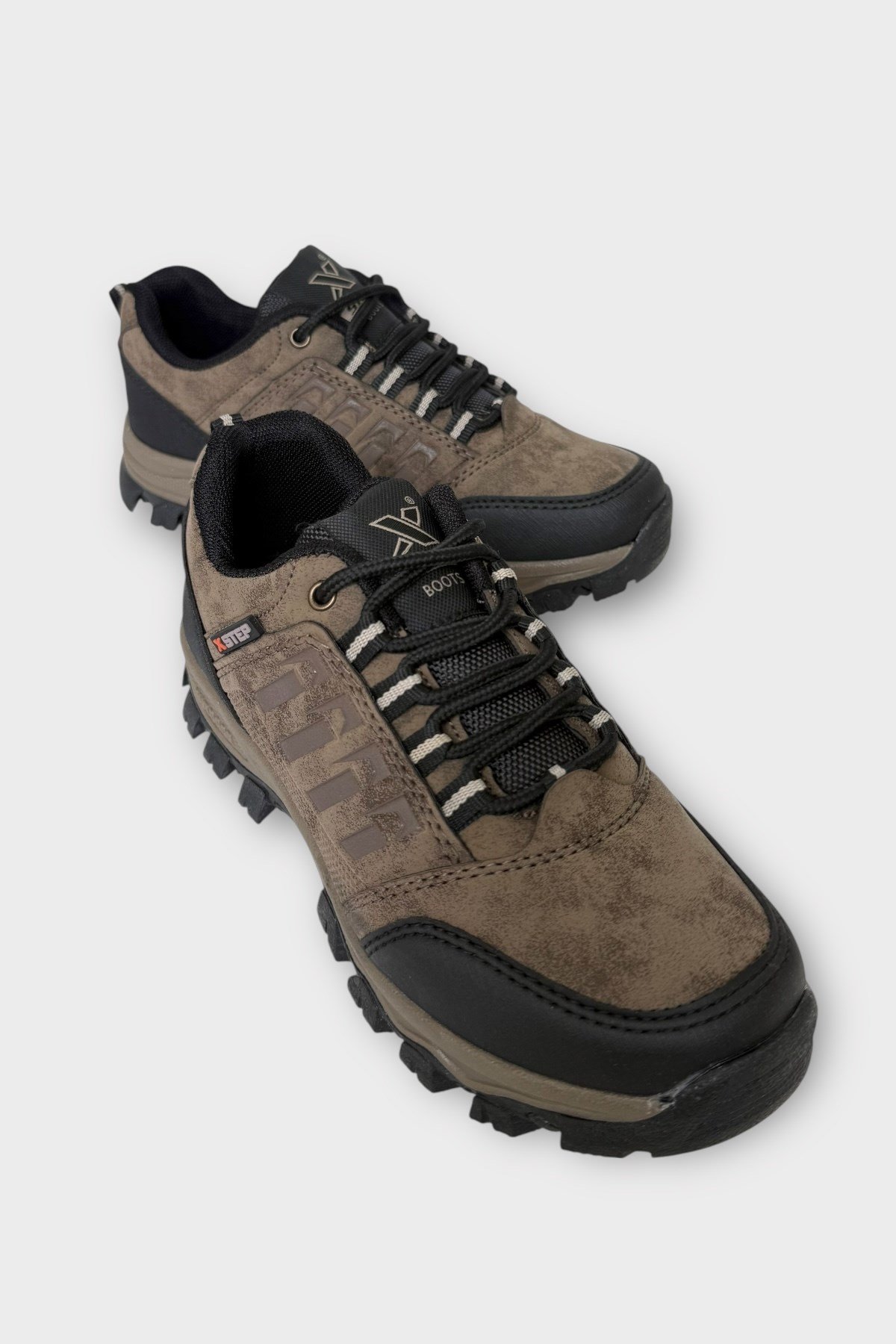 Unisex Kısa Trekking Outdoor Bot Ayakkabı KAHVERENGİ