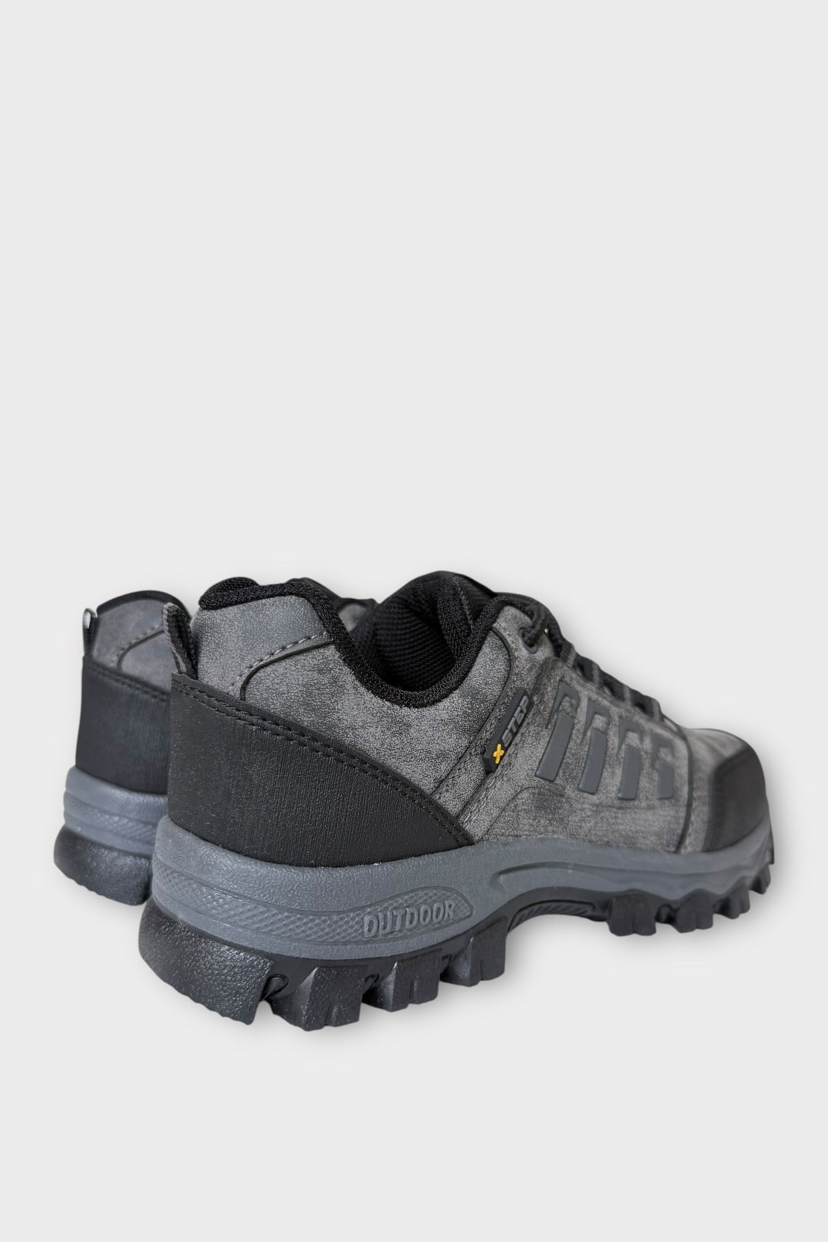 Unisex Kısa Trekking Outdoor Bot Ayakkabı FÜME