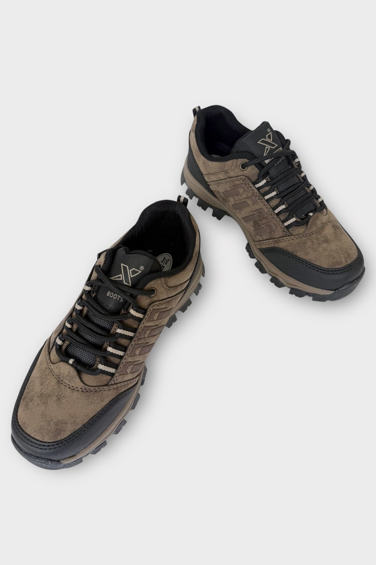 Unisex Kısa Trekking Outdoor Bot Ayakkabı KAHVERENGİ