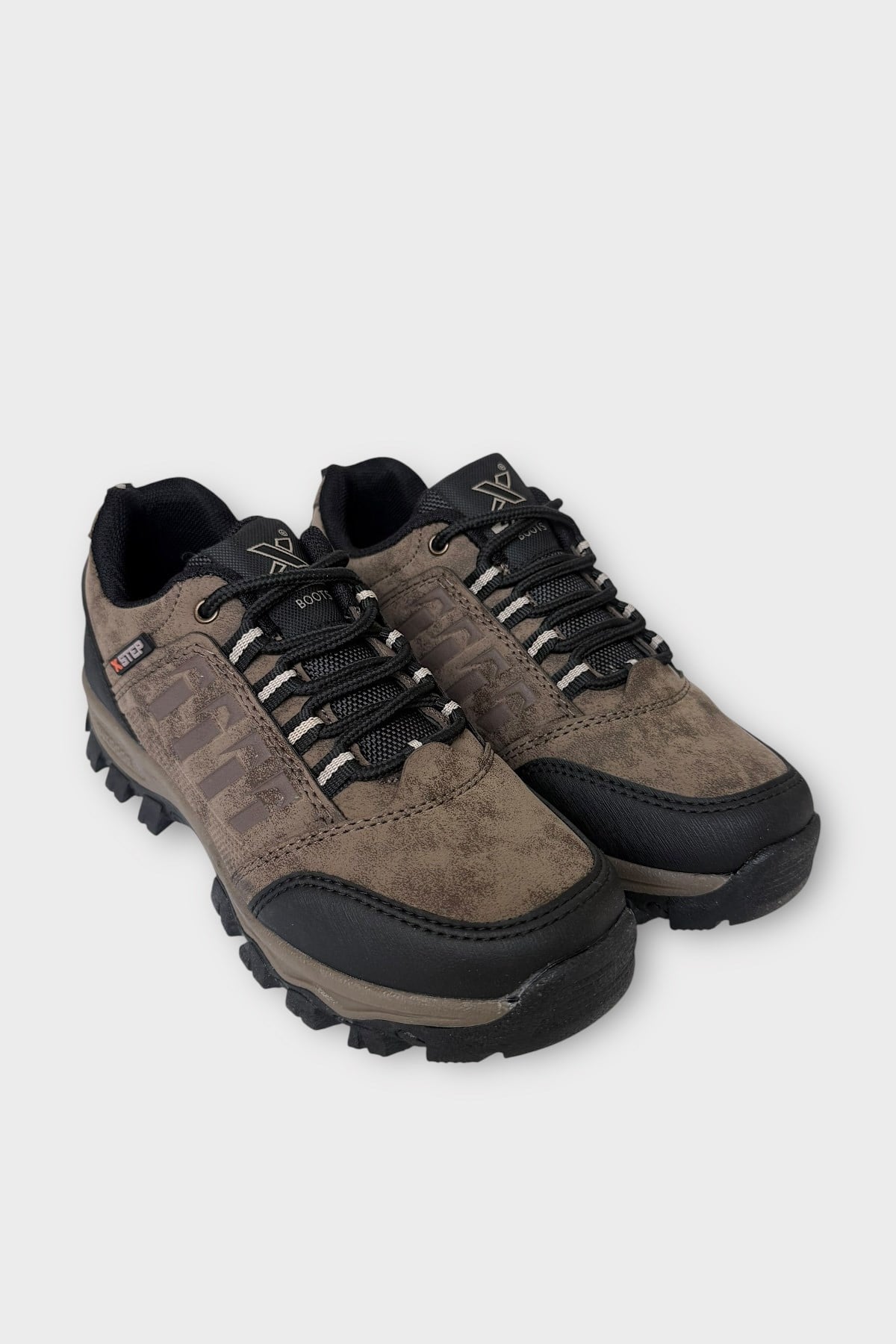 Unisex Kısa Trekking Outdoor Bot Ayakkabı KAHVERENGİ