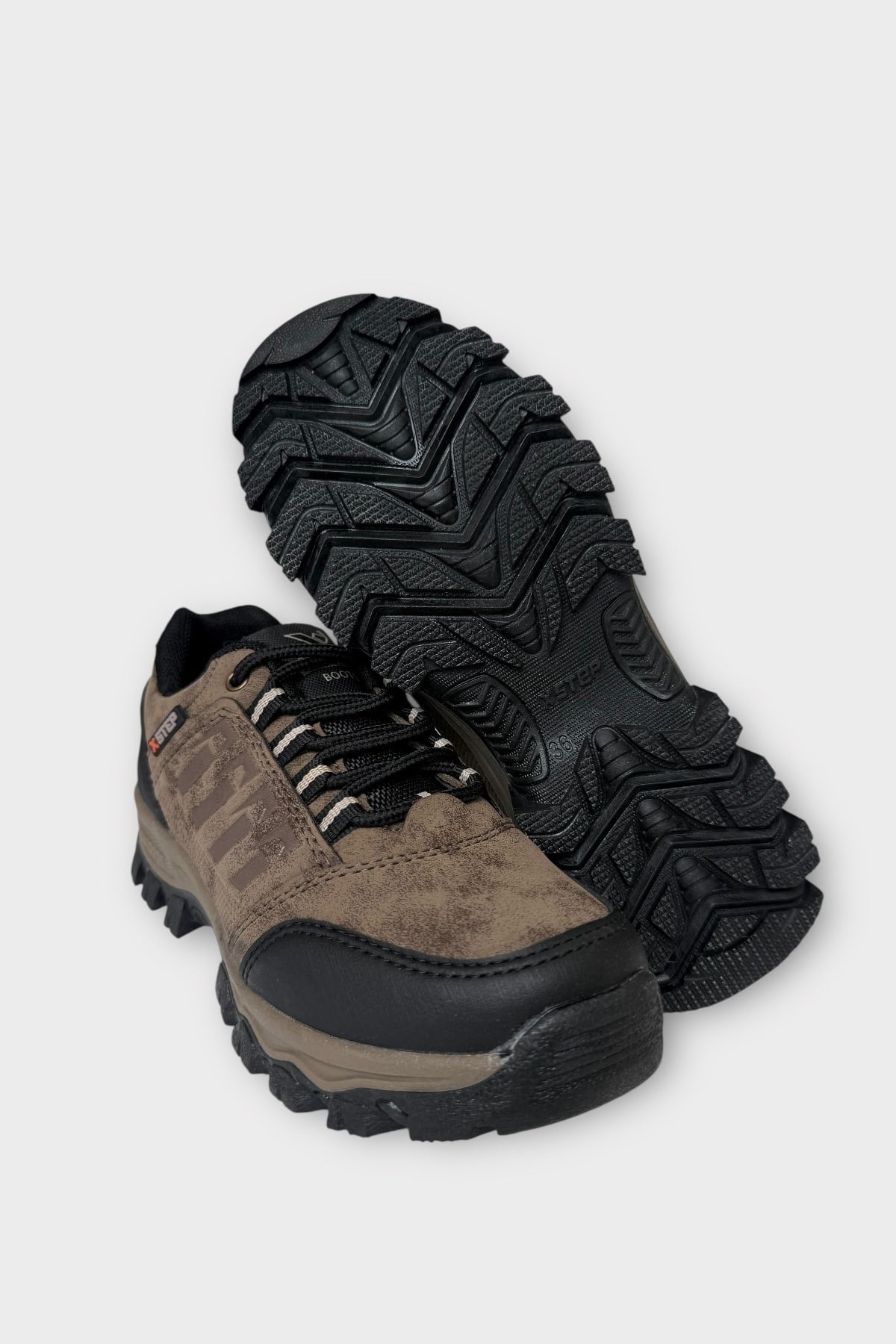 Unisex Kısa Trekking Outdoor Bot Ayakkabı KAHVERENGİ