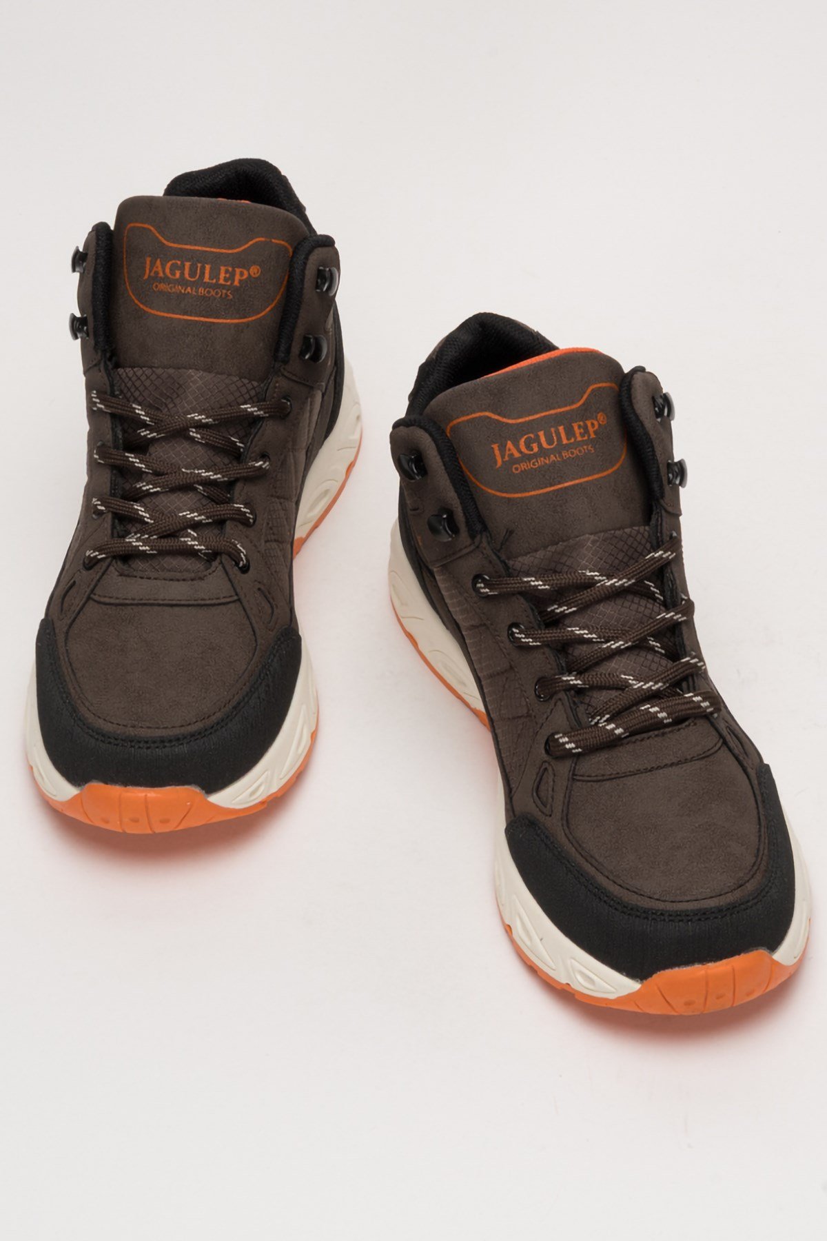 Unisex Kışlık Sağlam Dayanıklı Trekking Outdoor Bot KAHVERENGİ