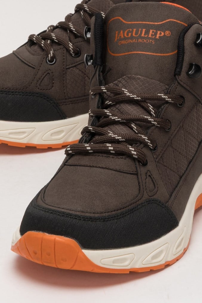 Unisex Kışlık Sağlam Dayanıklı Trekking Outdoor Bot KAHVERENGİ