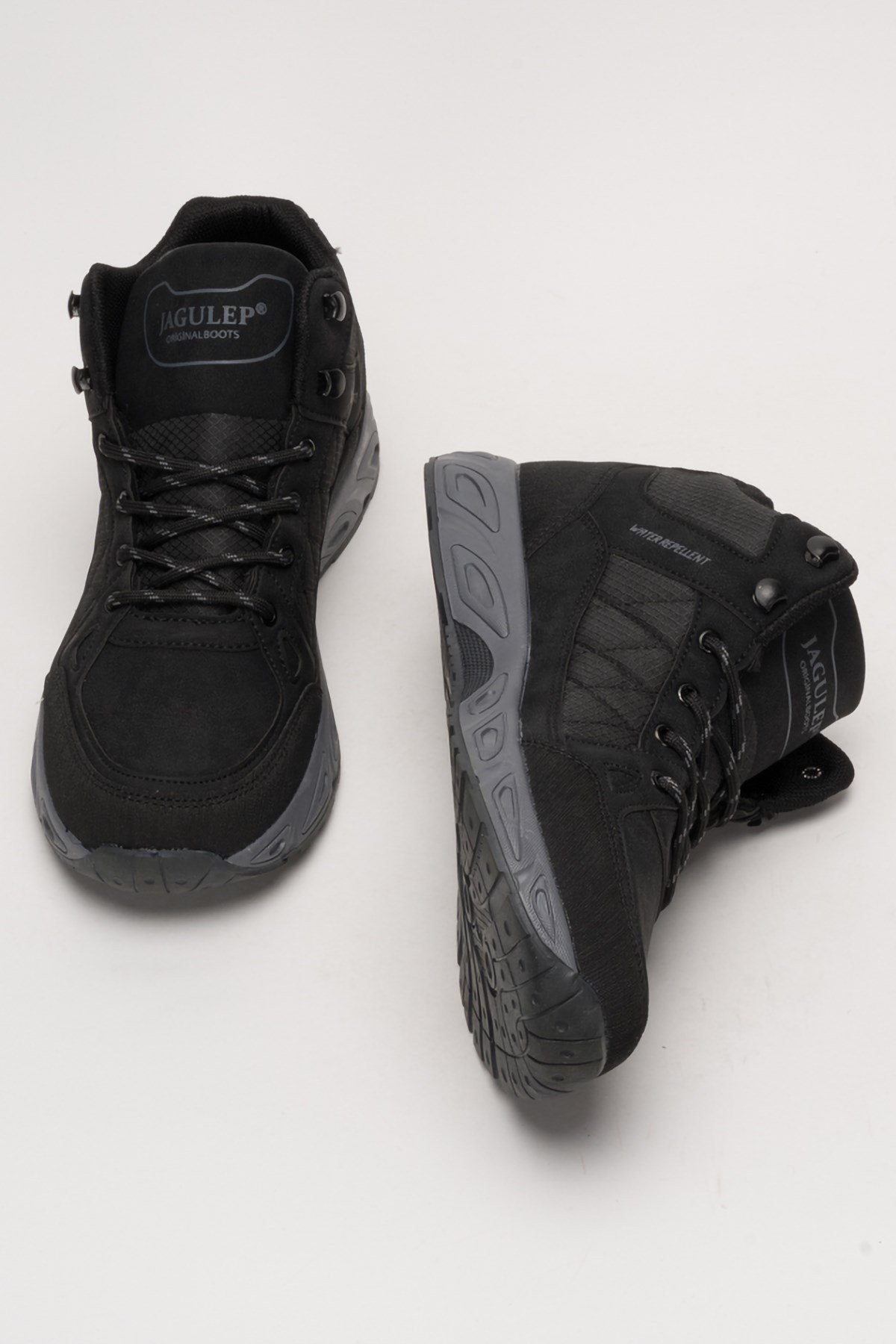 Unisex Kışlık Sağlam Dayanıklı Trekking Outdoor Bot SİYAH