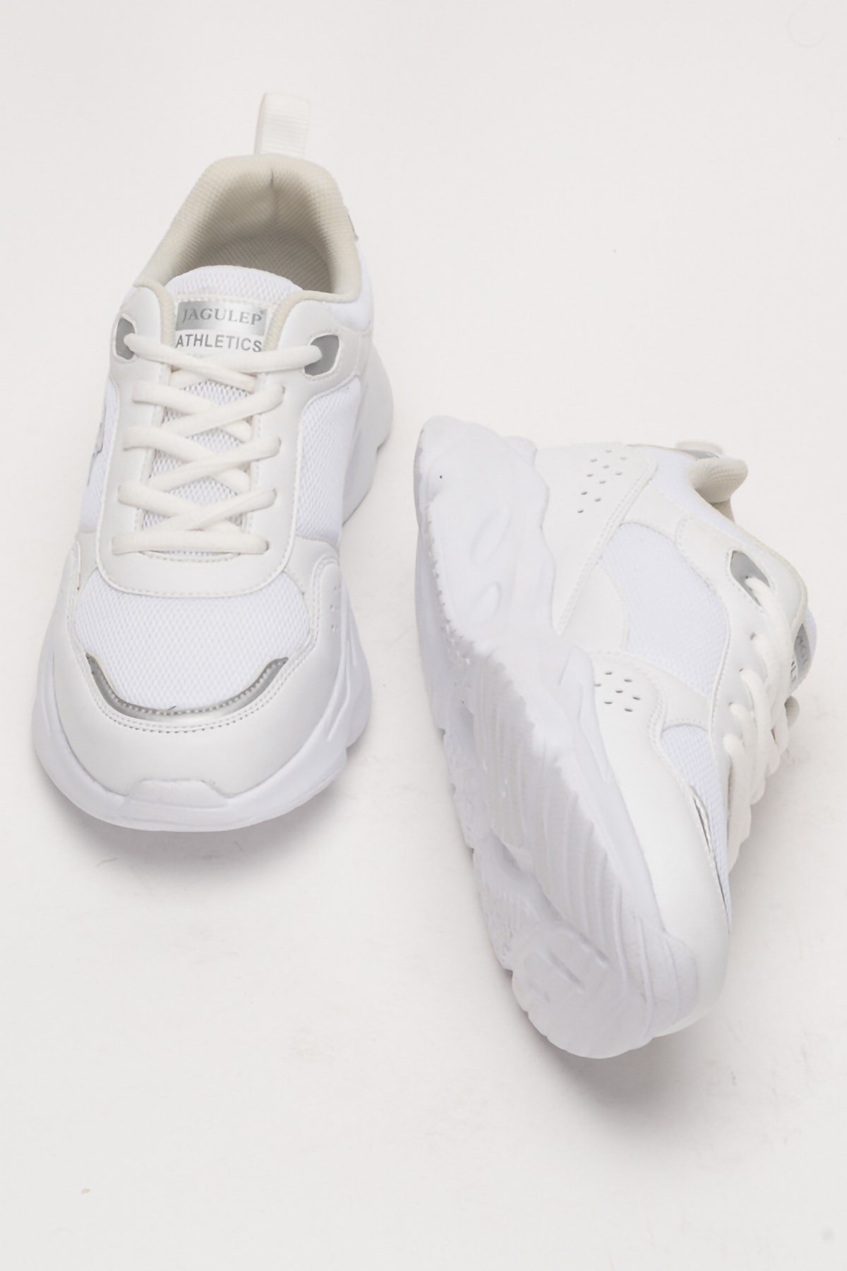 Unisex Koşu Yürüyüş Rahat Spor Ayakkabı  BEYAZ