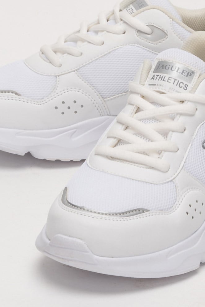 Unisex Koşu Yürüyüş Rahat Spor Ayakkabı  BEYAZ