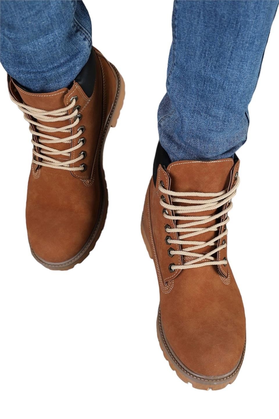 Unisex Nubuk Kışlık Bot TARÇIN