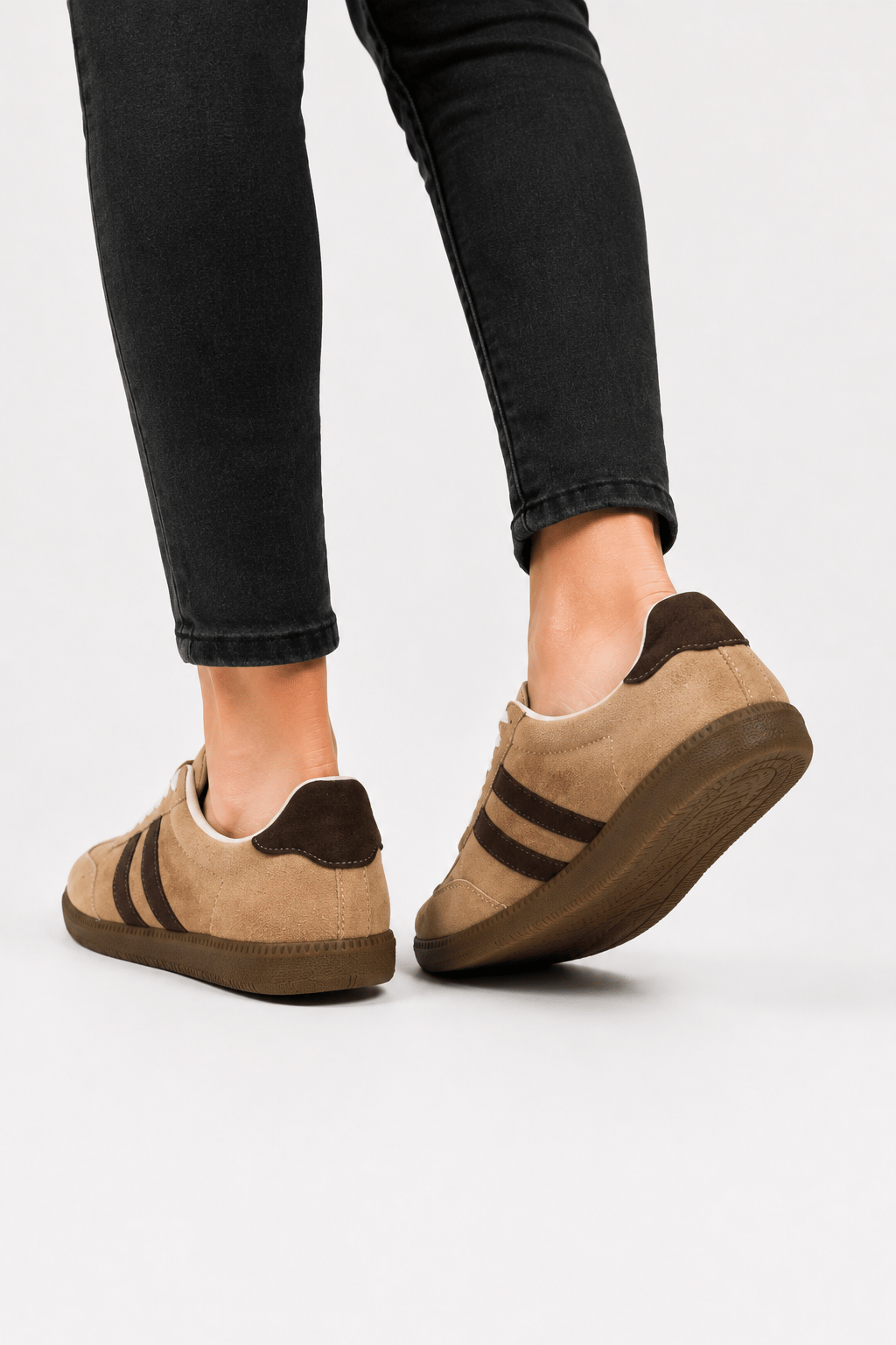 Unisex Nubuk Sneaker Ayakkabı BEJ